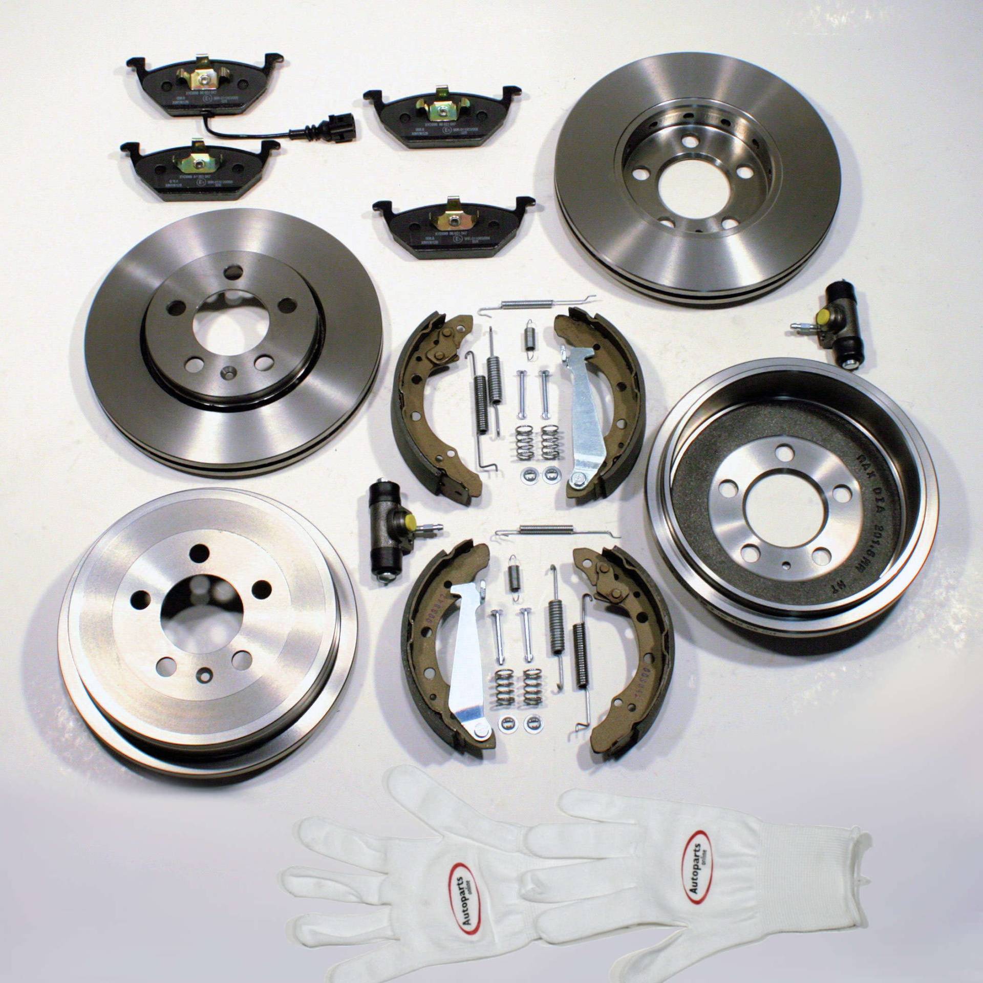 Autoparts-Online Set 60002430 Bremsen Set vorne + hinten Autoparts-Online Set 60002430 Bremsen Set vorne + hinten von Autoparts-Online