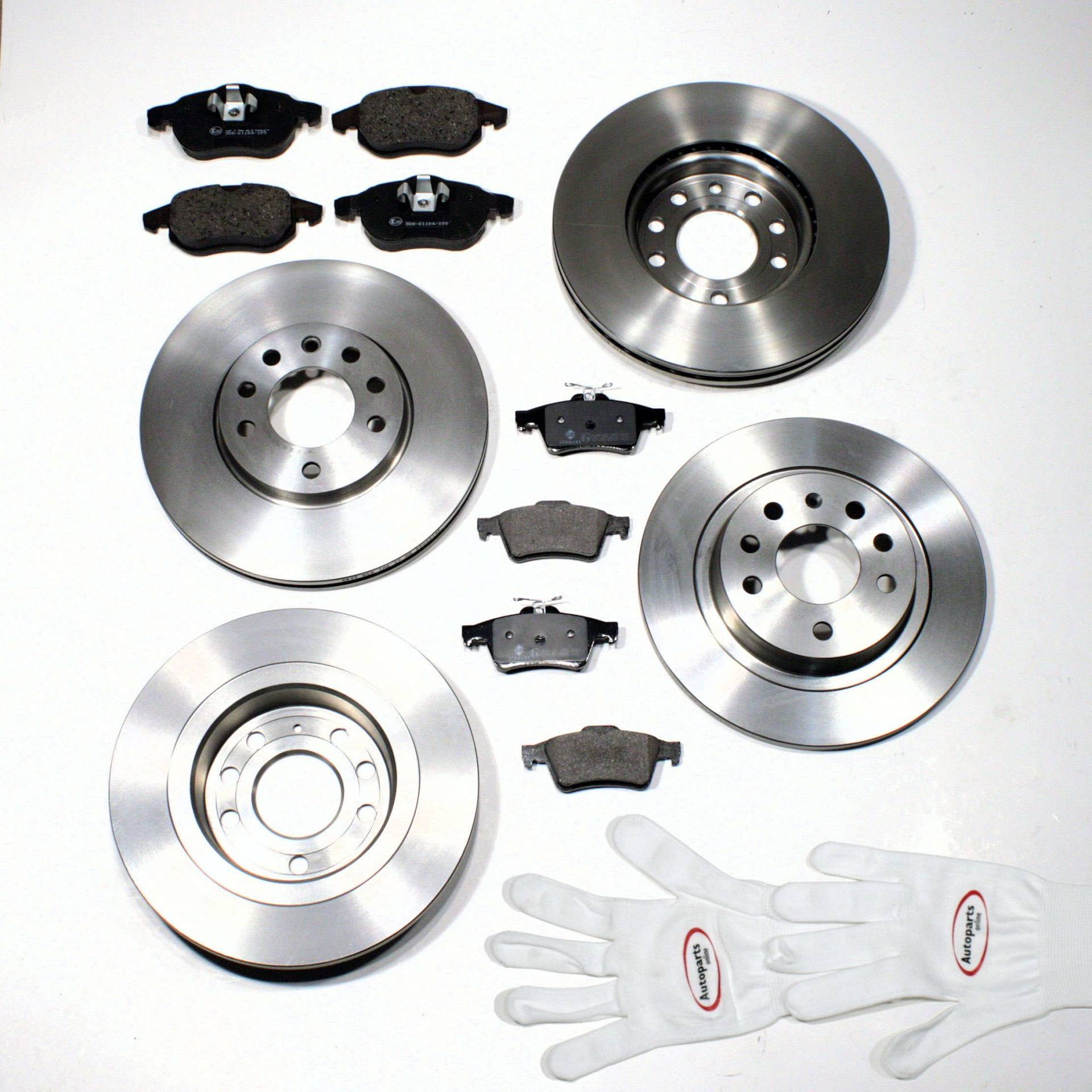 Autoparts-Online Set 60002452 Bremsscheiben/Bremsen + Bremsbeläge für vorne + hinten Autoparts-Online Set 60002452 Bremsscheiben/Bremsen + Bremsbeläge für vorne + hinten von Autoparts-Online