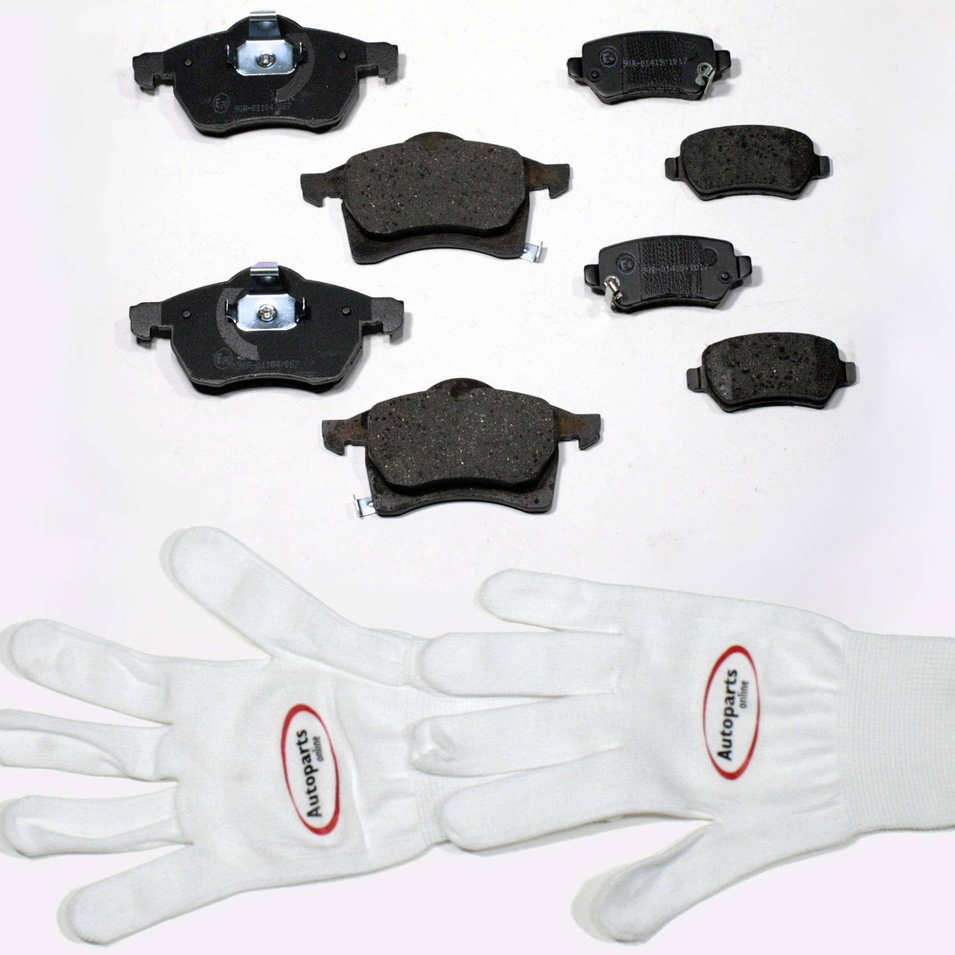 Autoparts-Online Set 60002461 Bremsbeläge/Bremsklötze/Bremsen vorne + hinten Autoparts-Online Set 60002461 Bremsbeläge/Bremsklötze/Bremsen vorne + hinten von Autoparts-Online