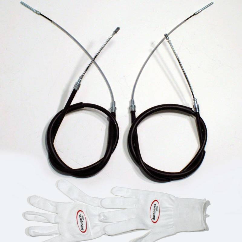 Autoparts-Online Set 60003223 2 x Handbremsseil Bremsseil hinten von Autoparts-Online