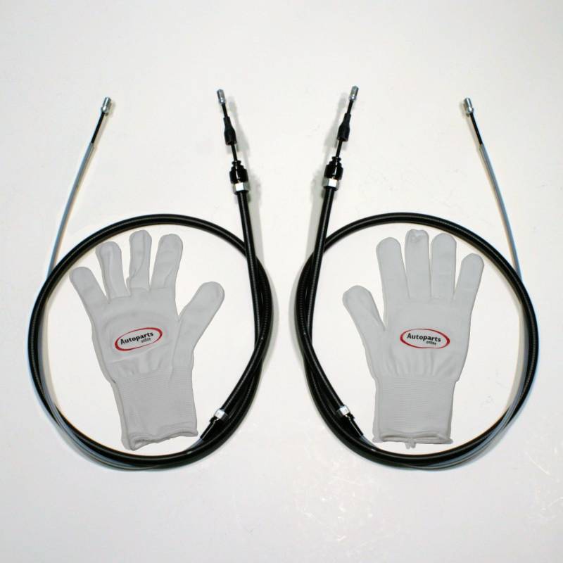 Autoparts-Online Set 60003293 2 x Handbremsseil Bremsseil hinten von Autoparts-Online