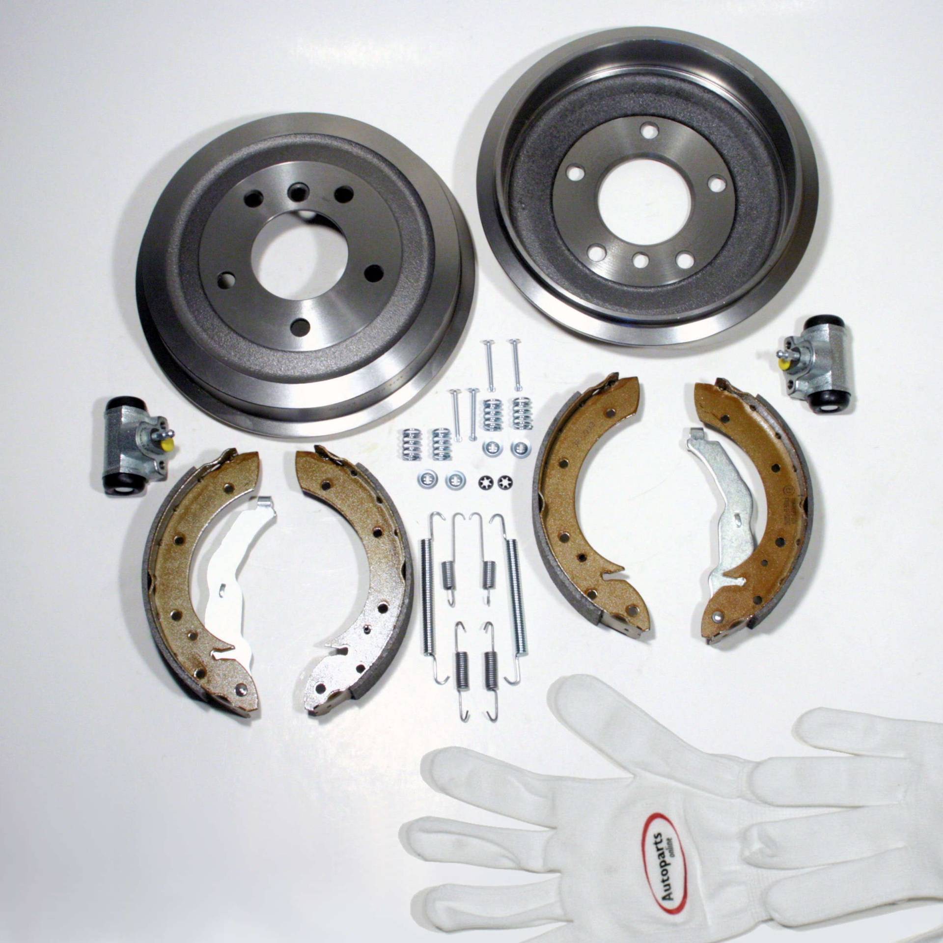 Autoparts-Online Set 60003513 Bremstrommel/Bremsen Set hinten Autoparts-Online Set 60003513 Bremstrommel/Bremsen Set hinten von Autoparts-Online