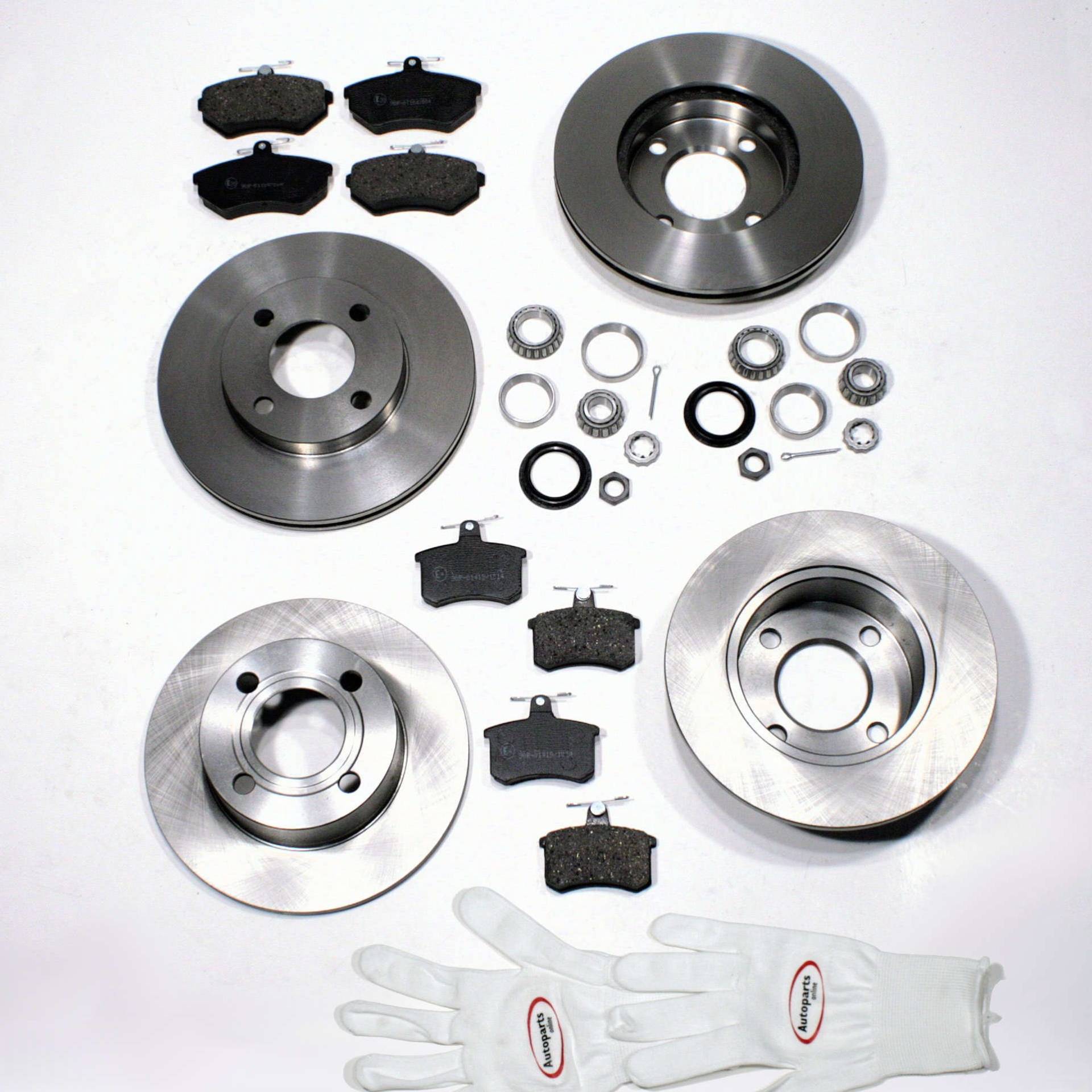 Autoparts-Online Set 60003651 Bremsscheiben/Bremsen - Bremsbeläge vorne + hinten Autoparts-Online Set 60003651 Bremsscheiben/Bremsen - Bremsbeläge vorne + hinten von Autoparts-Online