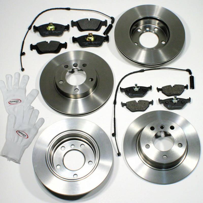 Autoparts-Online Set 60003768 Bremsscheiben/Bremsen + Bremsbeläge vorne + hinten von Autoparts-Online