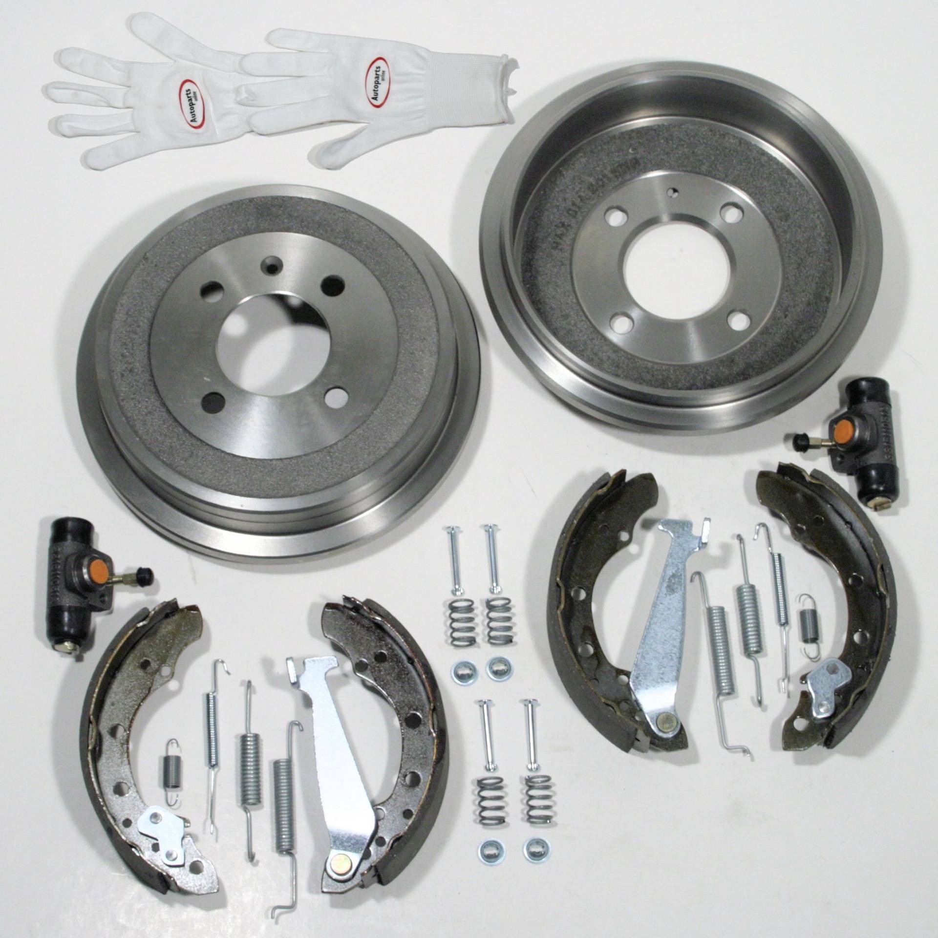 Autoparts-Online Set 60003804 Bremstrommel/Bremsen + Zubehör Set hinten Autoparts-Online Set 60003804 Bremstrommel/Bremsen + Zubehör Set hinten von Autoparts-Online
