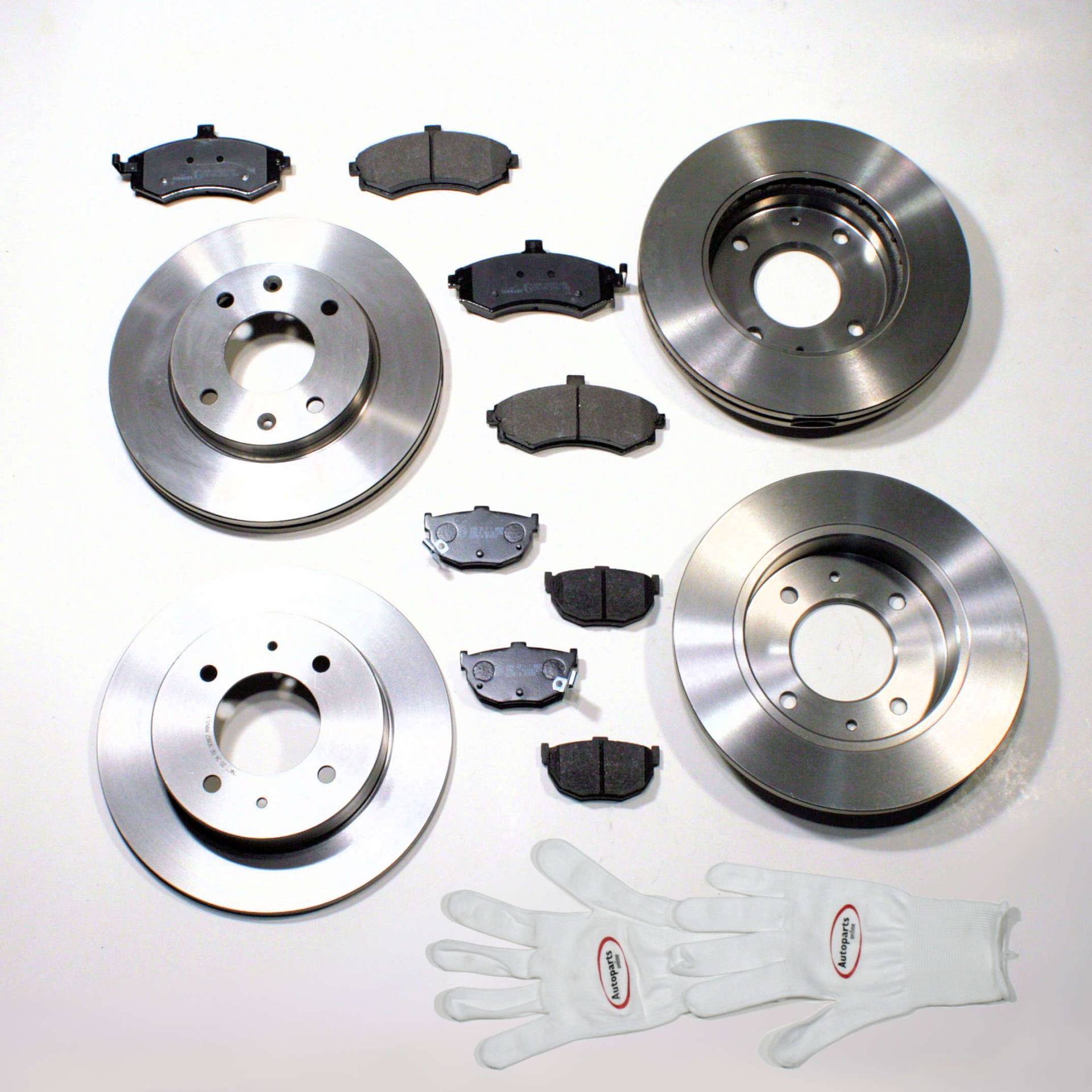 Autoparts-Online Set 60005423 Bremsscheiben Bremsen Bremsbeläge für vorne hinten Autoparts-Online Set 60005423 Bremsscheiben Bremsen Bremsbeläge für vorne hinten von Autoparts-Online