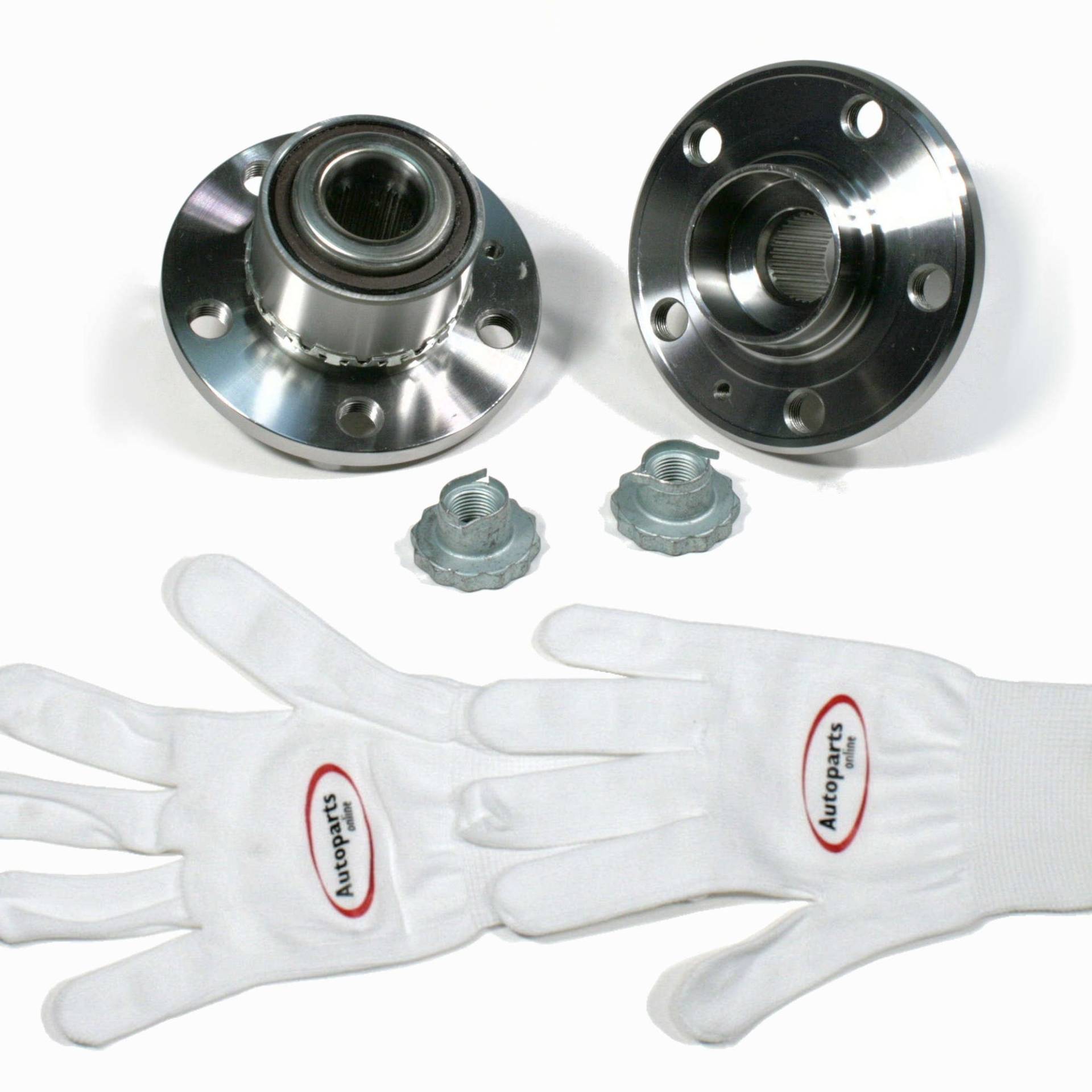 Autoparts-Online Set 60005676 2 x Radnabe / 2 x Radlagersatz mit ABS-Sensor für vorne/für die Vorderachse Autoparts-Online Set 60005676 2 x Radnabe / 2 x Radlagersatz mit ABS-Sensor für vorne/für die Vorderachse von Autoparts-Online