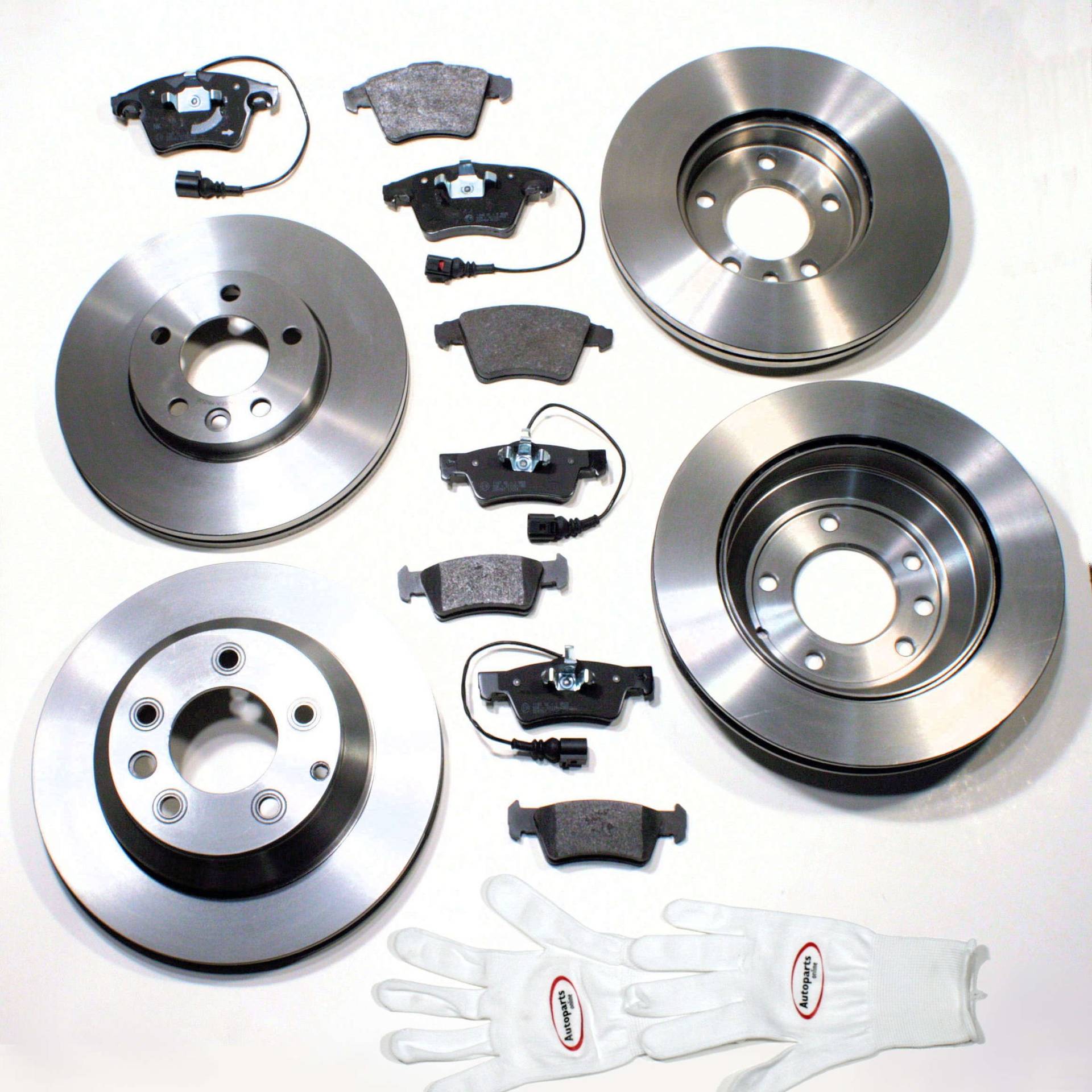 Autoparts-Online Set 60007110 Bremsscheiben/Bremsen + Bremsbeläge vorne + hinten Autoparts-Online Set 60007110 Bremsscheiben/Bremsen + Bremsbeläge vorne + hinten von Autoparts-Online