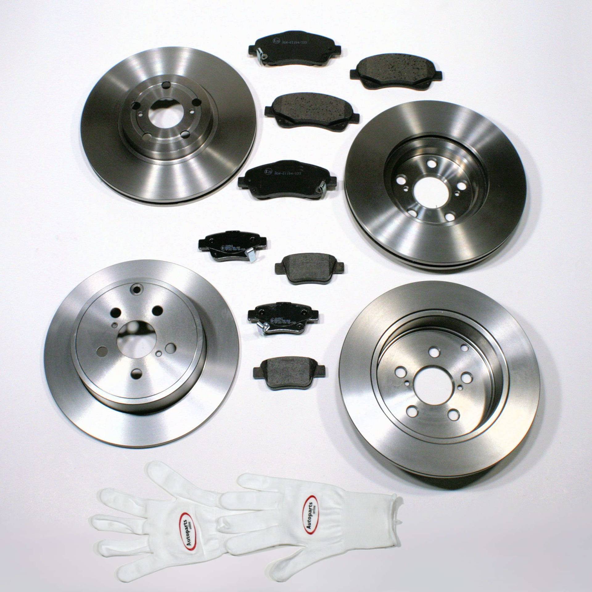 Autoparts-Online Set 60008323 Bremsscheiben 16 Zoll/Bremsen + Bremsbeläge vorne + hinten Autoparts-Online Set 60008323 Bremsscheiben 16 Zoll/Bremsen + Bremsbeläge vorne + hinten von Autoparts-Online