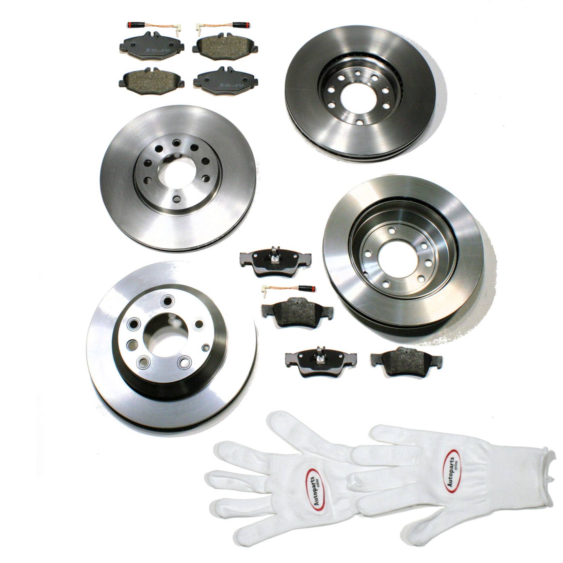 Autoparts-Online Set 60008778 Bremsscheiben/Bremsen + Bremsbeläge vorne + hinten Autoparts-Online Set 60008778 Bremsscheiben/Bremsen + Bremsbeläge vorne + hinten von Autoparts-Online