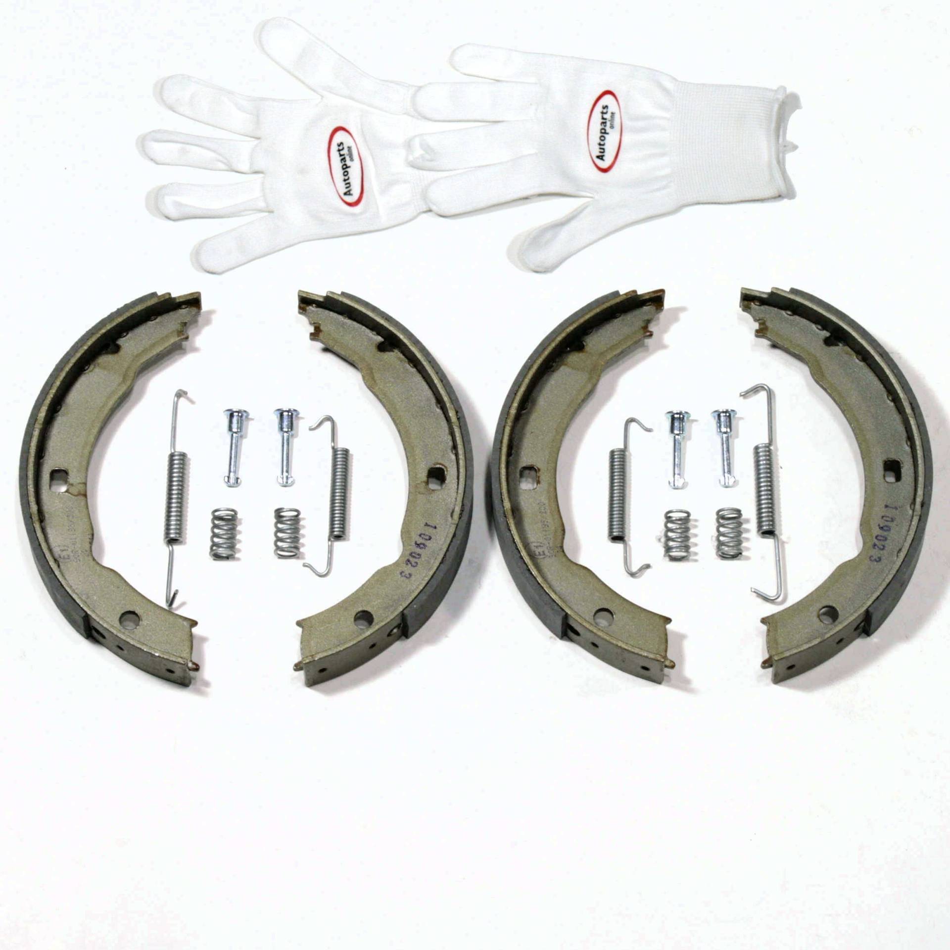 Autoparts-Online Set 60009043 Handbremsbacken/Feststellbremse/Handbremse + Zubehör hinten Autoparts-Online Set 60009043 Handbremsbacken/Feststellbremse/Handbremse + Zubehör hinten von Autoparts-Online