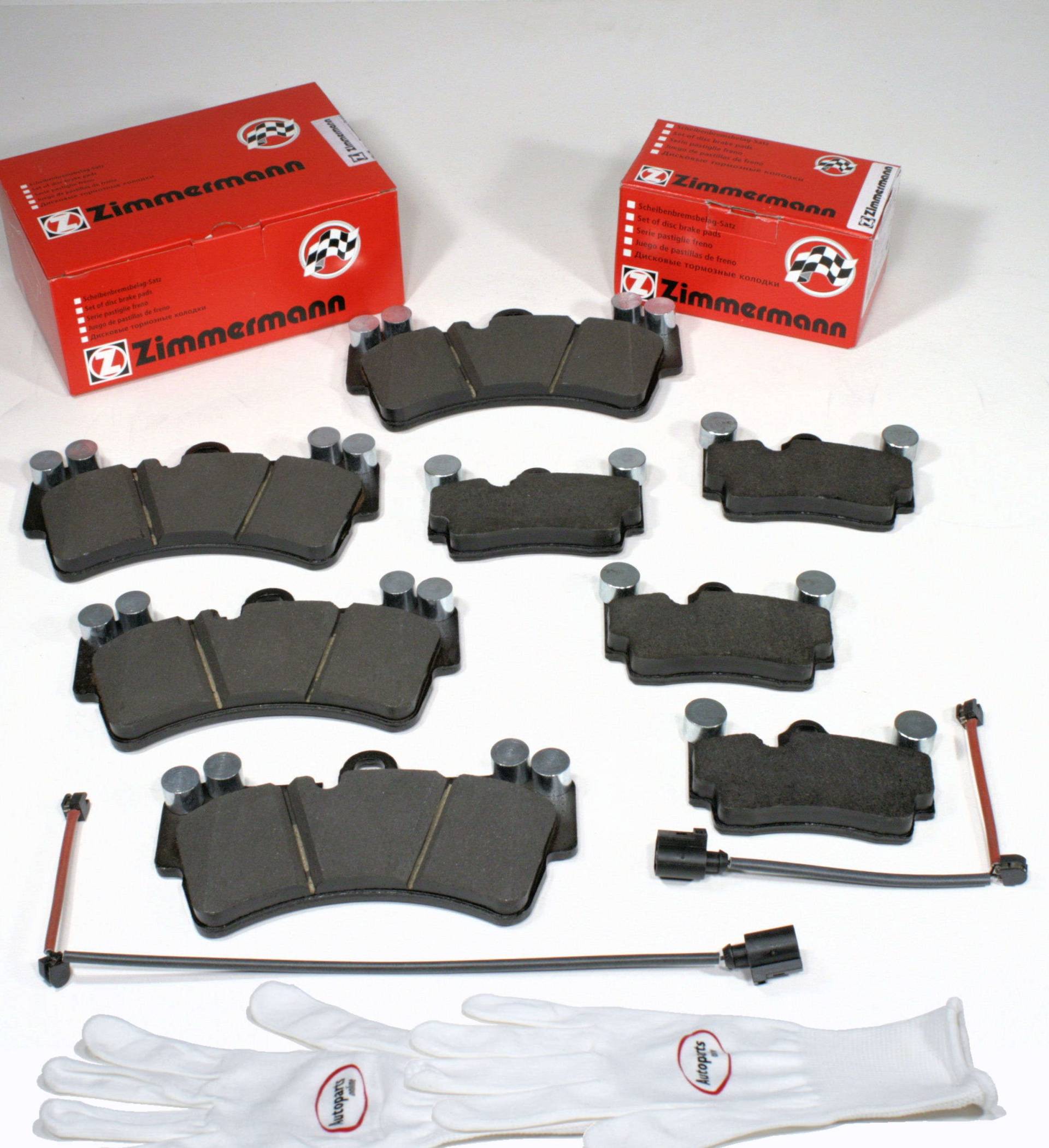 Autoparts-Online Set 60010220 Zimmermann Bremsbeläge/Bremsklötze/Bremsen für vorne + hinten Autoparts-Online Set 60010220 Zimmermann Bremsbeläge/Bremsklötze/Bremsen für vorne + hinten von Autoparts-Online