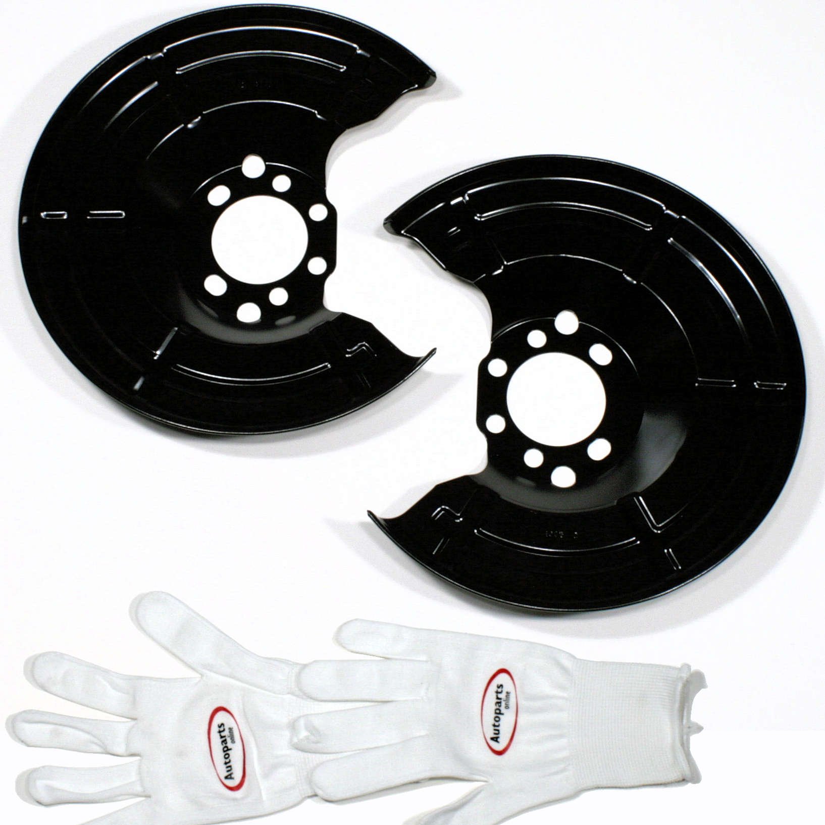 Autoparts-Online Set 60010398 2 x Spritzbleche/Ankerbleche/Deckbleche links + rechts für hinten/für die Hinterachse Autoparts-Online Set 60010398 2 x Spritzbleche/Ankerbleche/Deckbleche links + rechts für hinten/für die Hinterachse von Autoparts-Online