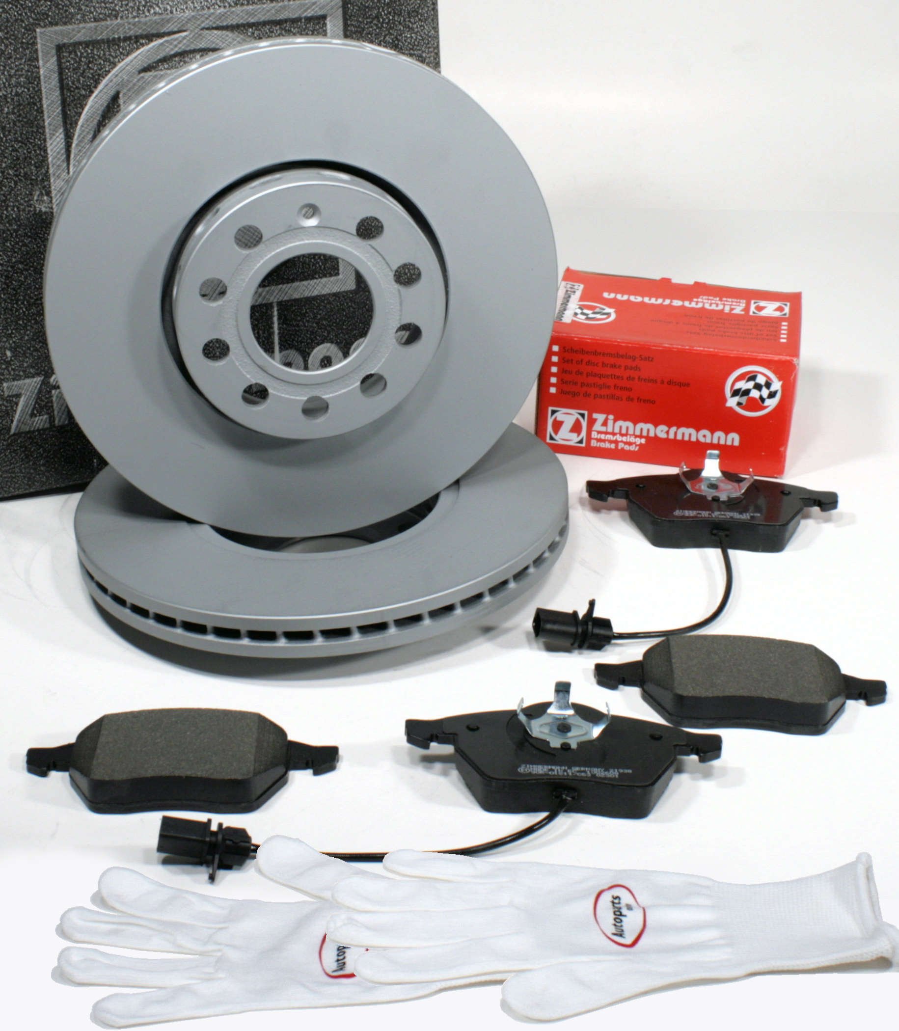 Autoparts-Online Set 60011752 Zimmermann Bremsscheiben Ø 288 mm Coat Z/Bremsen + Bremsbeläge für vorne/die Vorderachse Autoparts-Online Set 60011752 Zimmermann Bremsscheiben Ø 288 mm Coat Z/Bremsen + Bremsbeläge für vorne/die Vorderachse von Autoparts-Online