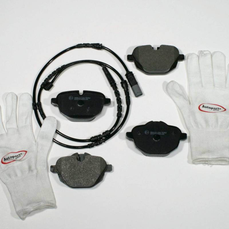 Autoparts-Online Set 60014869 Bremsbeläge Bremsklötze Bremsen für hinten die Hinterachse von Autoparts-Online
