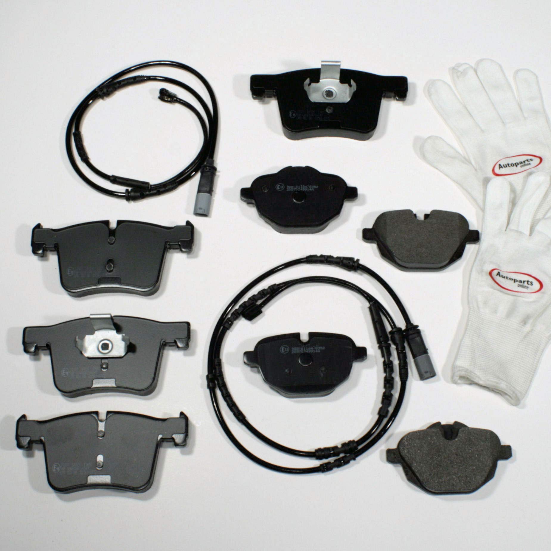 Autoparts-Online Set 60014871 Bremsbeläge Bremsklötze Bremsen für vorne hinten Autoparts-Online Set 60014871 Bremsbeläge Bremsklötze Bremsen für vorne hinten von Autoparts-Online