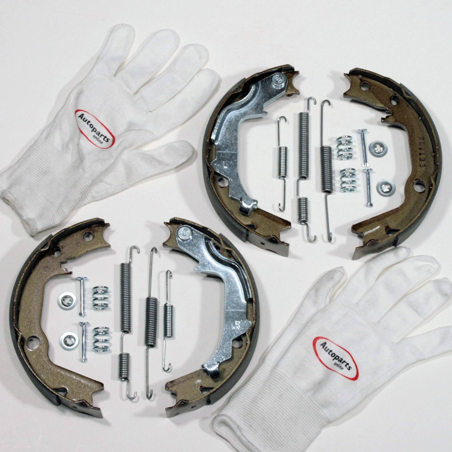 Autoparts-Online Set 60015695 Handbremsbacken Feststellbremse Zubehör für hinten die Hinterachse Autoparts-Online Set 60015695 Handbremsbacken Feststellbremse Zubehör für hinten die Hinterachse von Autoparts-Online