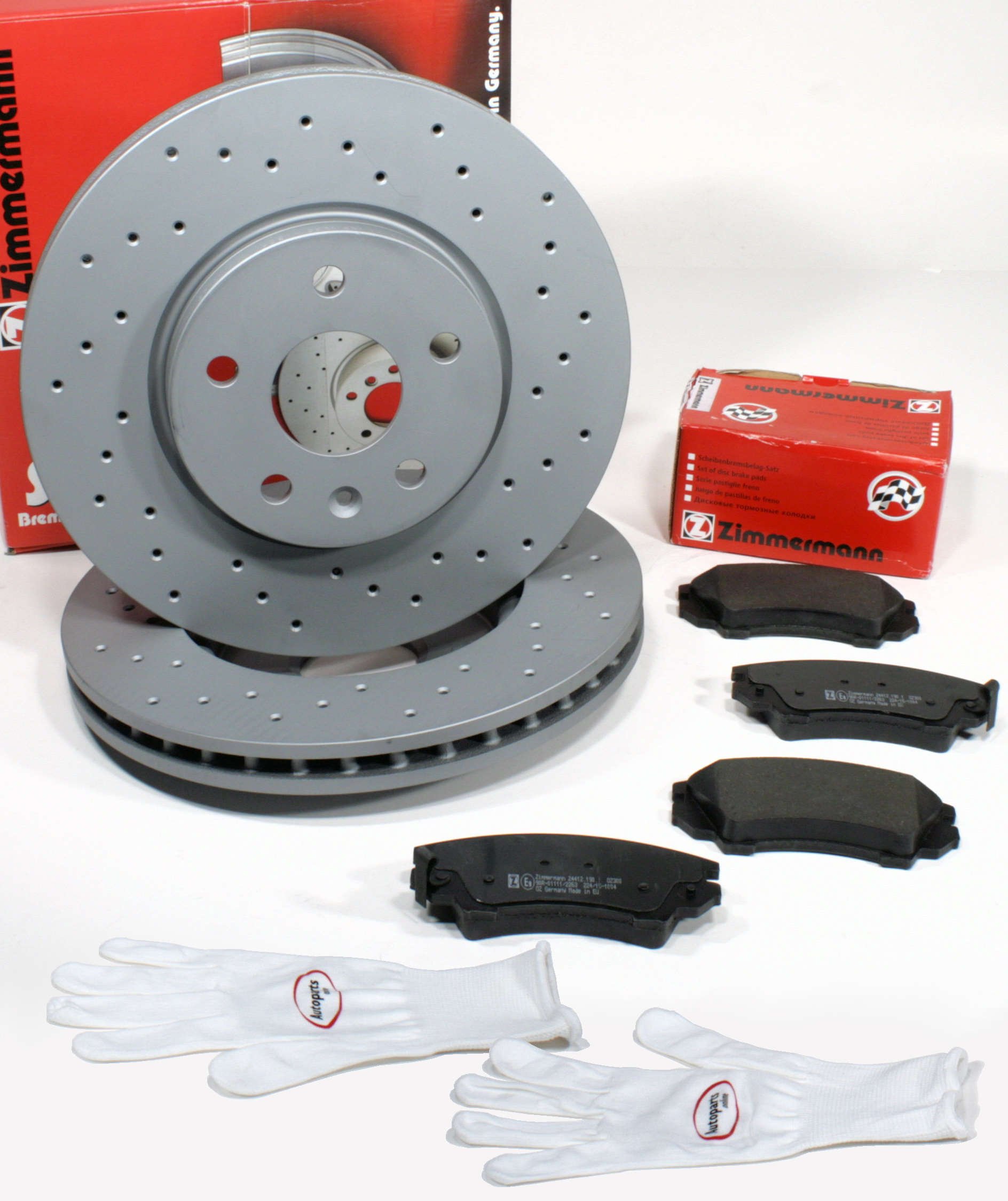 Autoparts-Online Set 60015941 Zimmermann Sport Bremsscheiben 305 mm Coat Z gelocht Bremsen Bremsbeläge für vorne die Vorderachse Autoparts-Online Set 60015941 Zimmermann Sport Bremsscheiben 305 mm Coat Z gelocht Bremsen Bremsbeläge für vorne die Vorderachse von Autoparts-Online