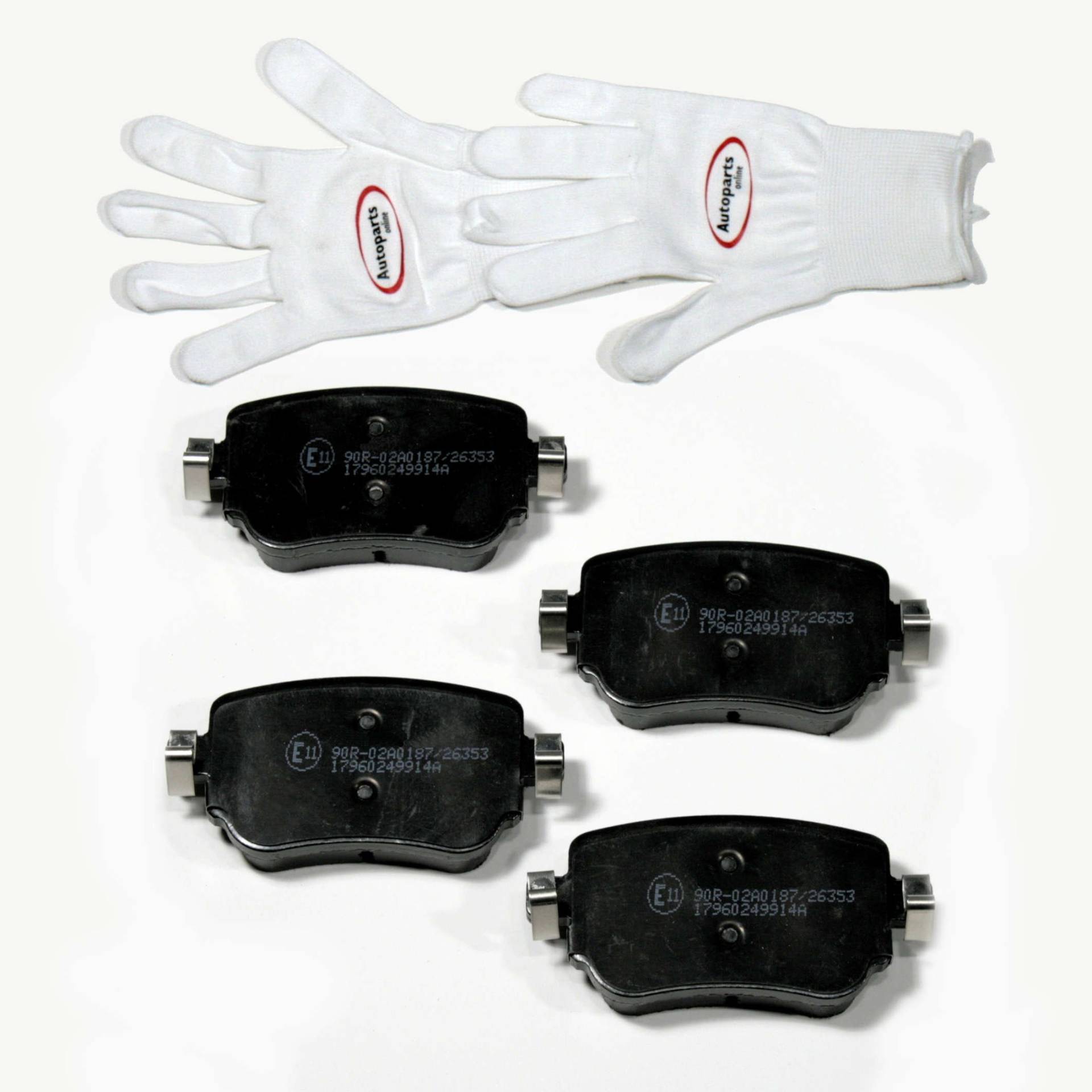 Autoparts-Online Set 60016099 Bremsbeläge Bremsklötze Bremsen für hinten die Hinterachse Autoparts-Online Set 60016099 Bremsbeläge Bremsklötze Bremsen für hinten die Hinterachse von Autoparts-Online