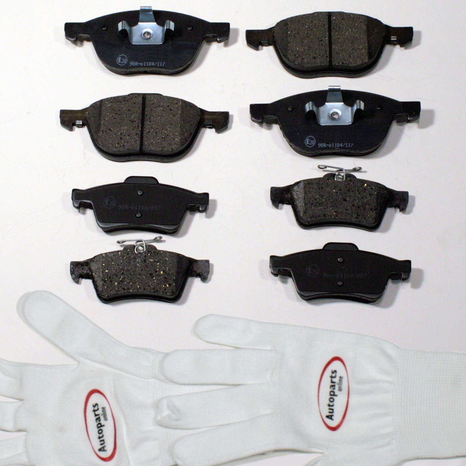 Autoparts-Online Set 60016549 Bremsbeläge für vorne und hinten Autoparts-Online Set 60016549 Bremsbeläge für vorne und hinten von Autoparts-Online
