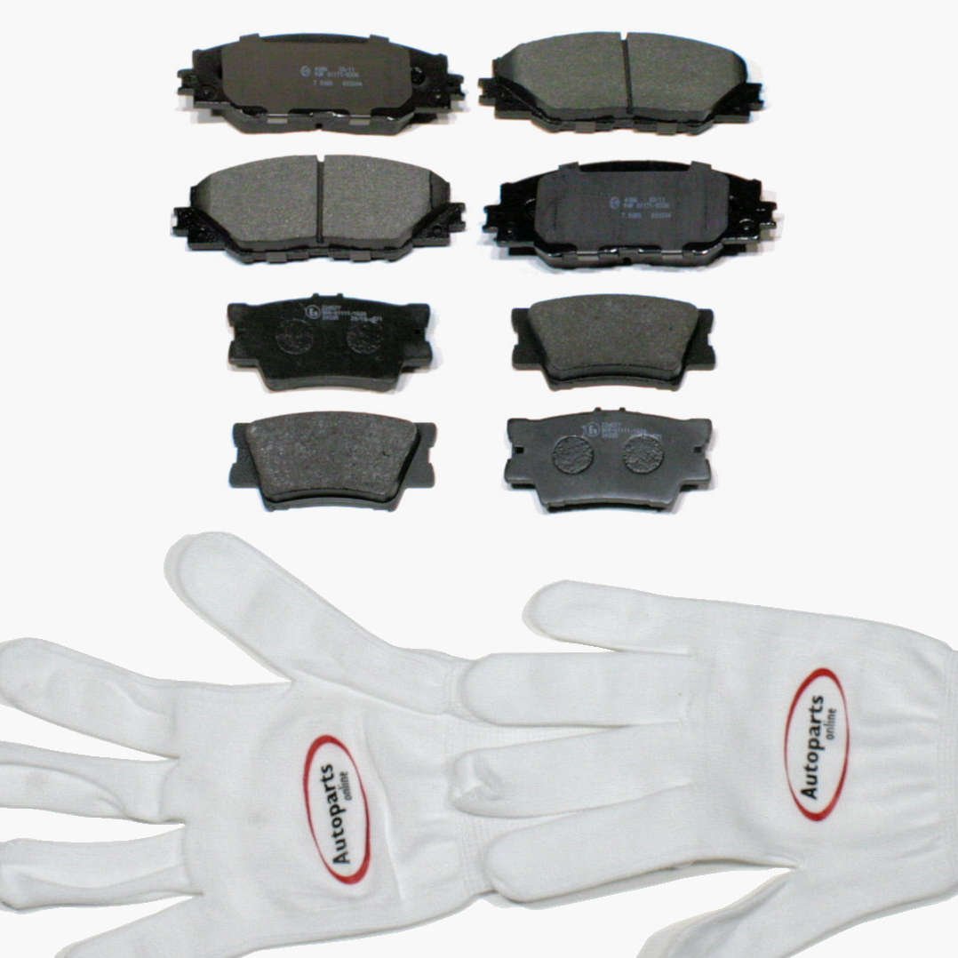 Autoparts-Online Set 60016612 Bremsbeläge für vorne und hinten Autoparts-Online Set 60016612 Bremsbeläge für vorne und hinten von Autoparts-Online