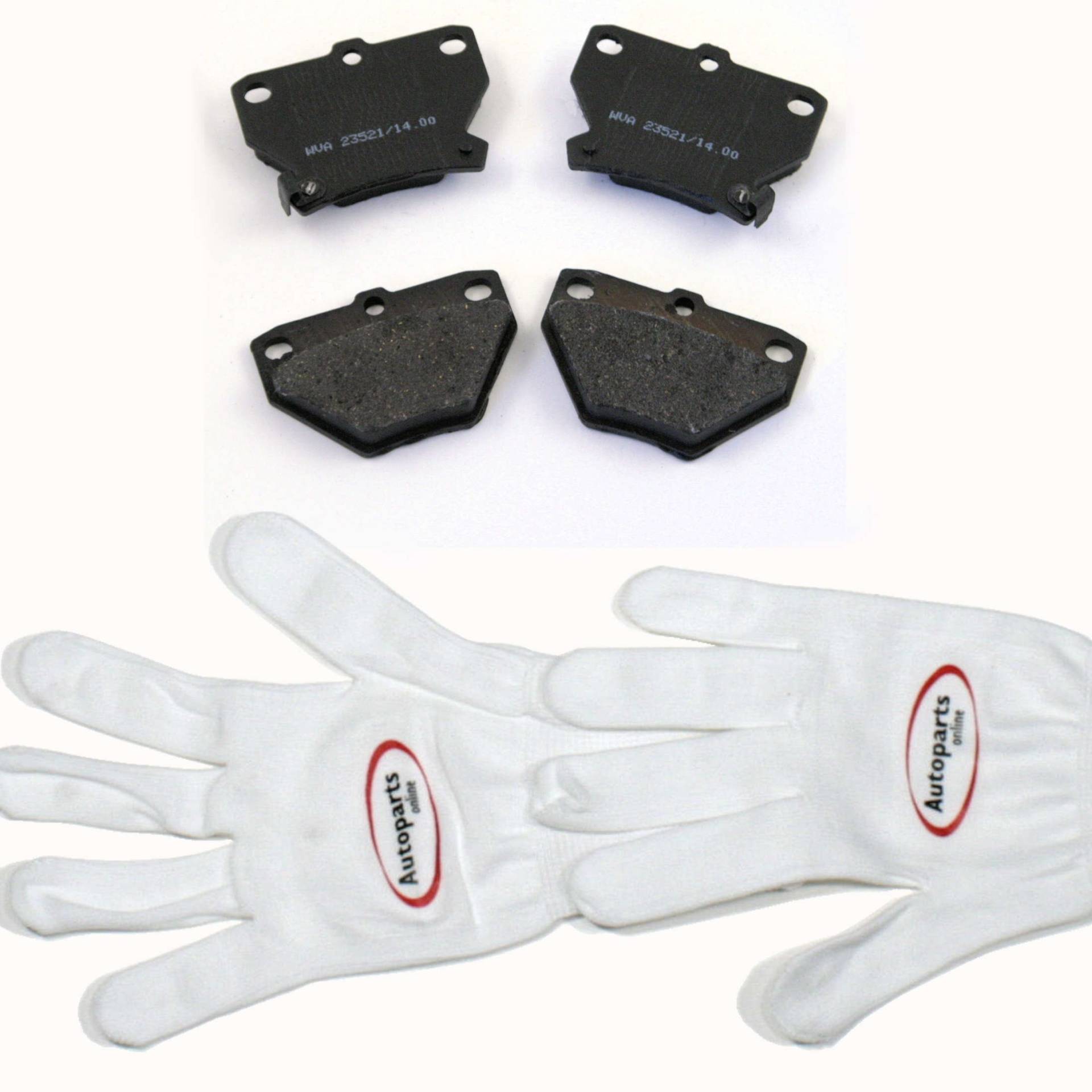 Autoparts-Online Set 60016616 Bremsbeläge für hinten die Hinterachse Autoparts-Online Set 60016616 Bremsbeläge für hinten die Hinterachse von Autoparts-Online