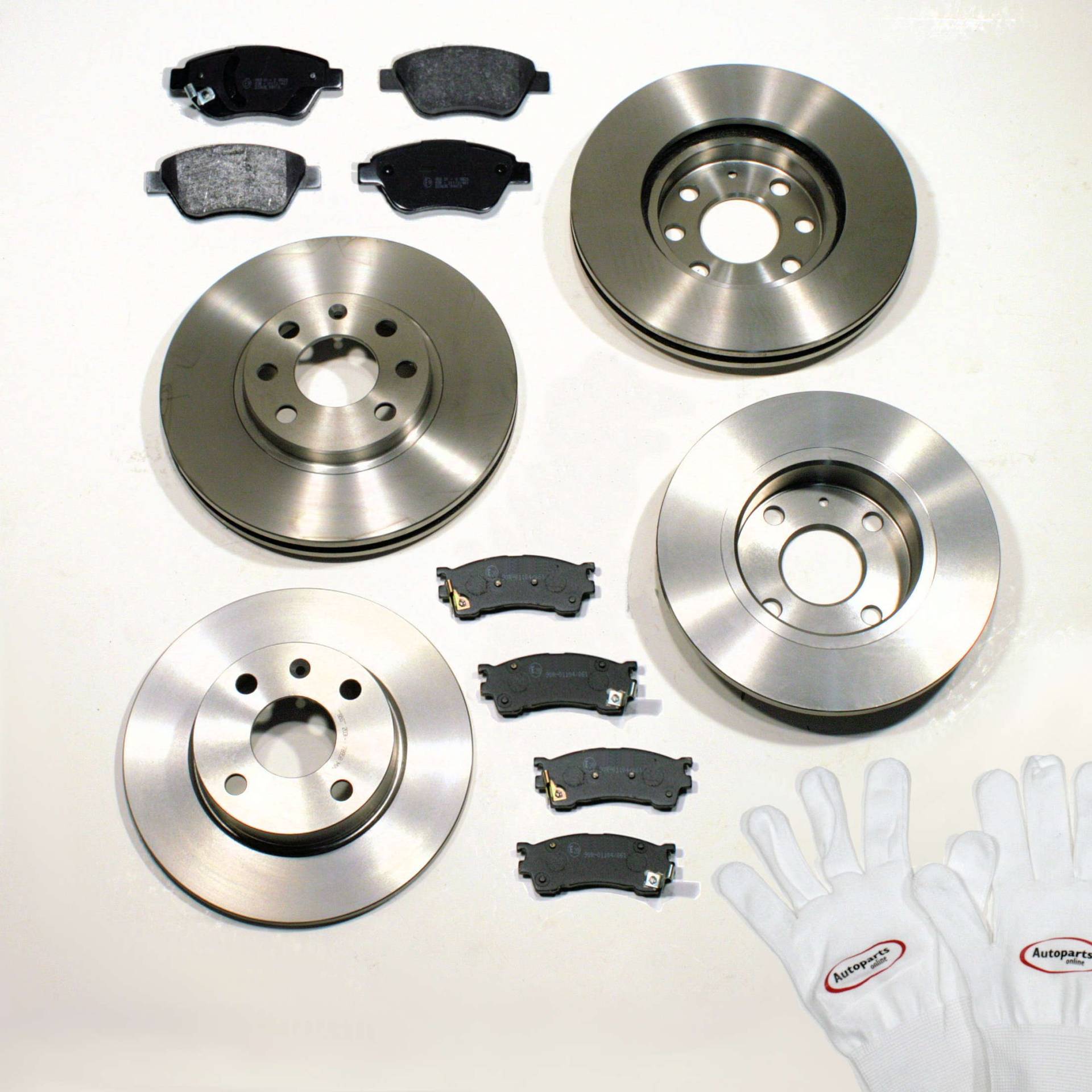 Autoparts-Online Set 60017004 Bremsscheiben Bremsbeläge Bremsen für vorne und hinten Autoparts-Online Set 60017004 Bremsscheiben Bremsbeläge Bremsen für vorne und hinten von Autoparts-Online