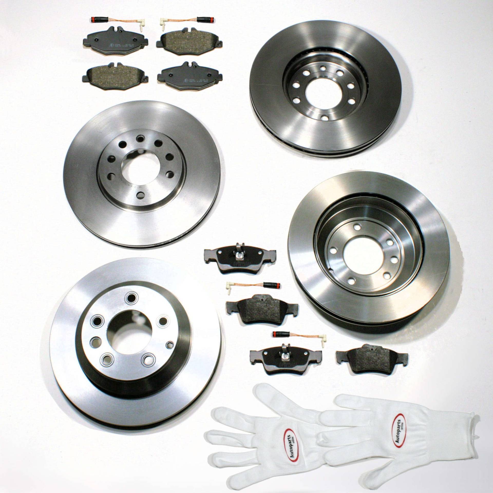 Autoparts-Online Set 60017019 Bremsscheiben Bremsbeläge mit Verschleiß n für vorne und hinten Autoparts-Online Set 60017019 Bremsscheiben Bremsbeläge mit Verschleiß n für vorne und hinten von Autoparts-Online