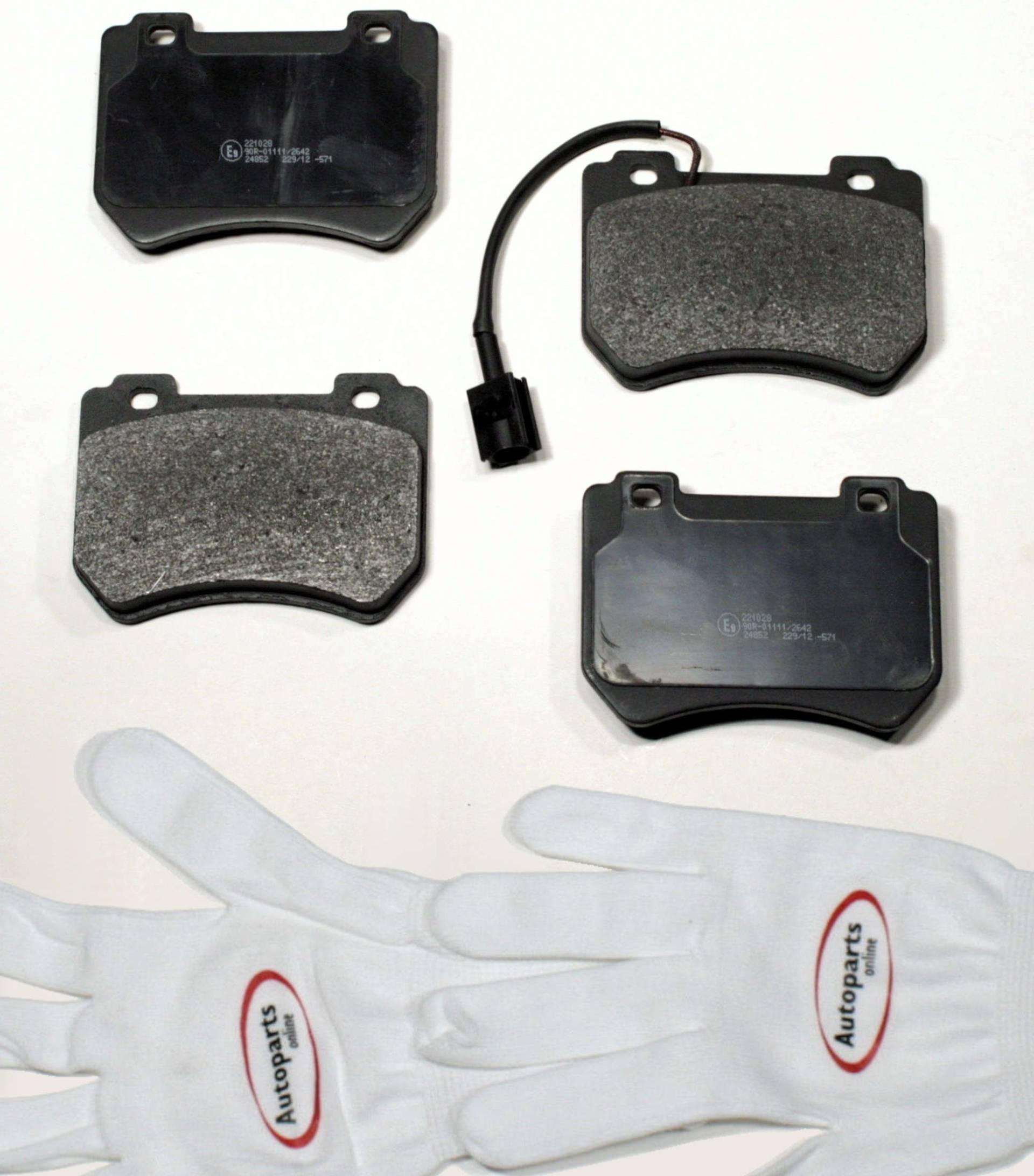 Autoparts-Online Set 60017145 Bremsbeläge mit für vorne die Vorderachse Autoparts-Online Set 60017145 Bremsbeläge mit für vorne die Vorderachse von Autoparts-Online