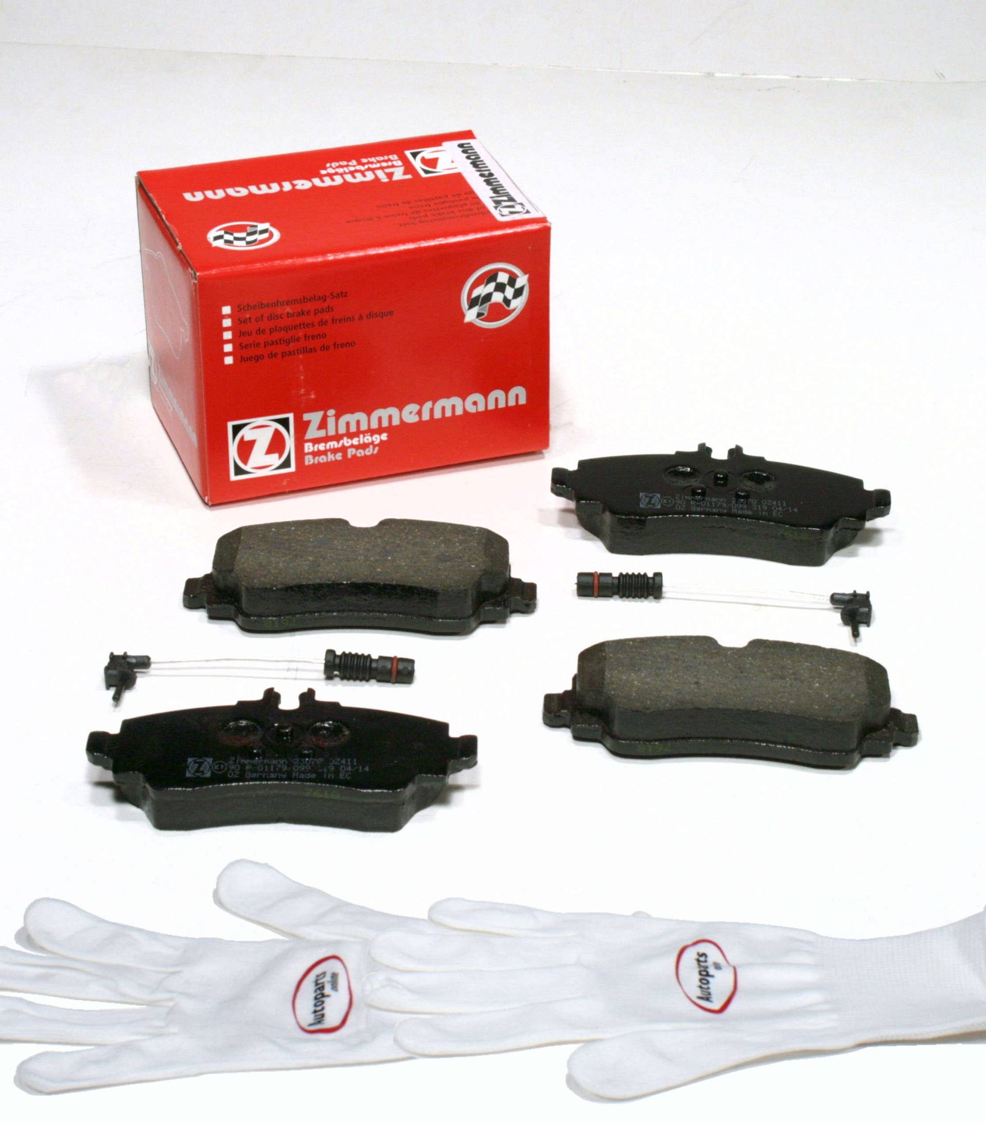 Autoparts-Online Set 60017161 Zimmermann Bremsbeläge Verschleiß für vorne die Vorderachse Autoparts-Online Set 60017161 Zimmermann Bremsbeläge Verschleiß für vorne die Vorderachse von Autoparts-Online