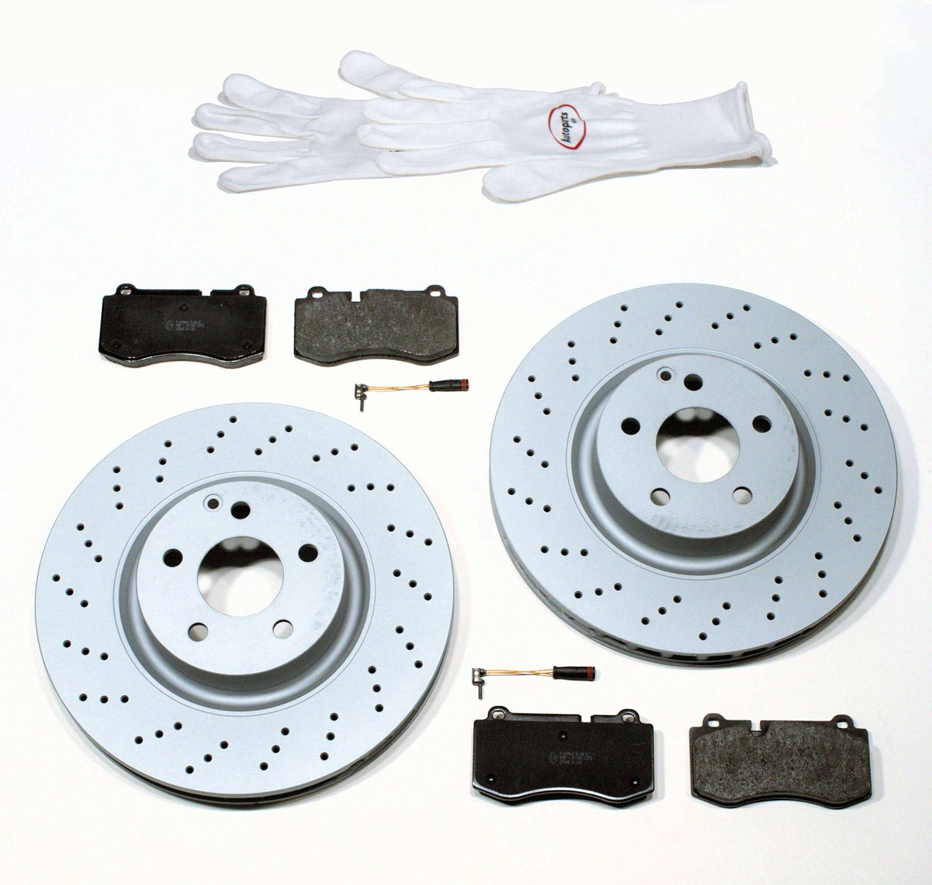 Autoparts-Online Set 60017207 Bremsscheiben gelocht und beschichtet und Bremsbeläge für vorne Autoparts-Online Set 60017207 Bremsscheiben gelocht und beschichtet und Bremsbeläge für vorne von Autoparts-Online