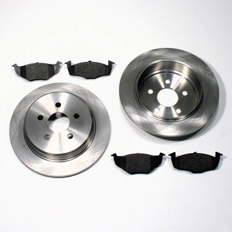 Bremsscheiben + Bremsbeläge hinten von Autoparts-Online