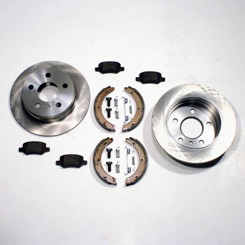 Bremsscheiben Bremsen Bremsbeläge Handbremsbacken Zubehör für hinten die Hinterachse von Autoparts-Online