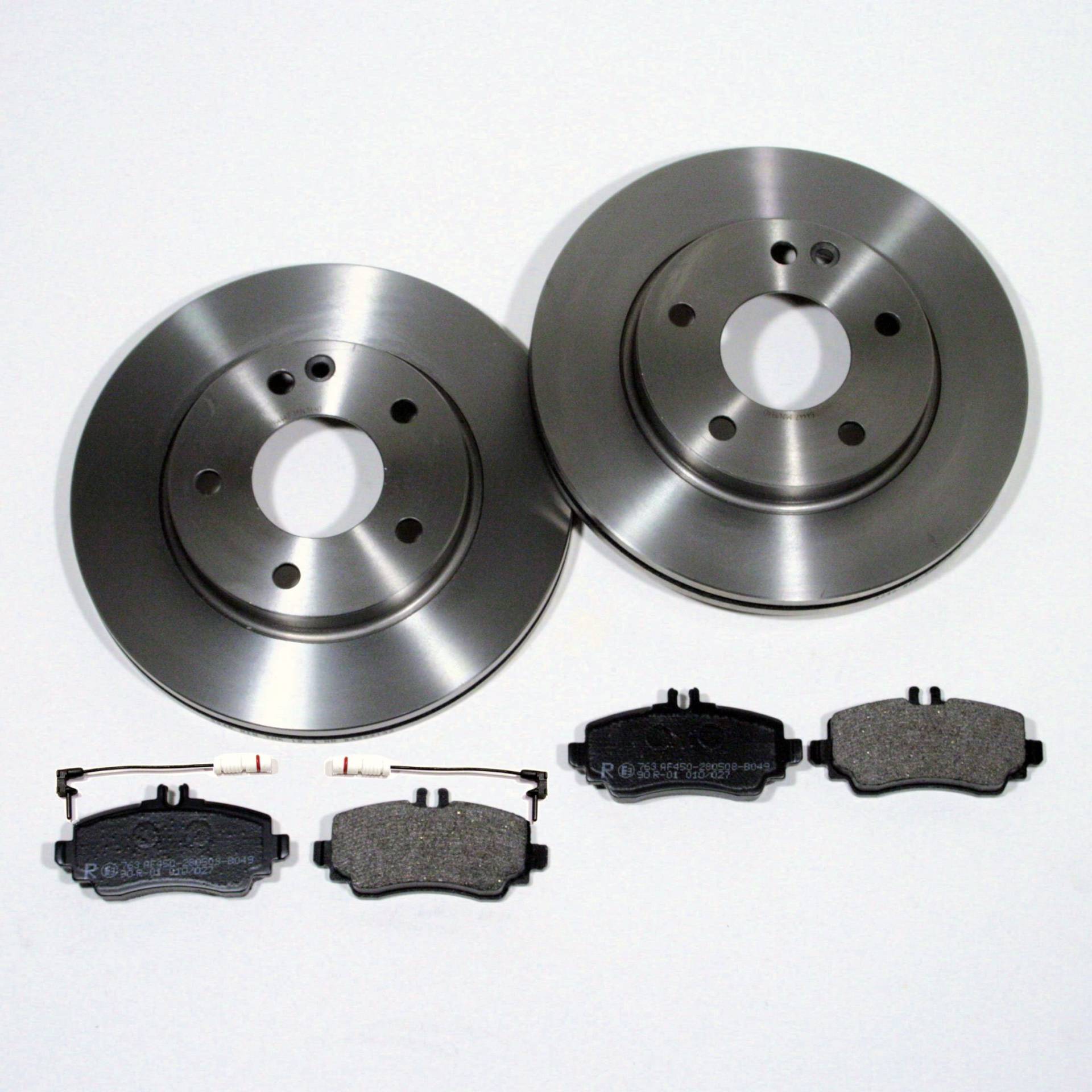 Bremsscheiben belüftet/Bremsen + Bremsbeläge + Sensor vorne Bremsscheiben belüftet/Bremsen + Bremsbeläge + Sensor vorne von Autoparts-Online