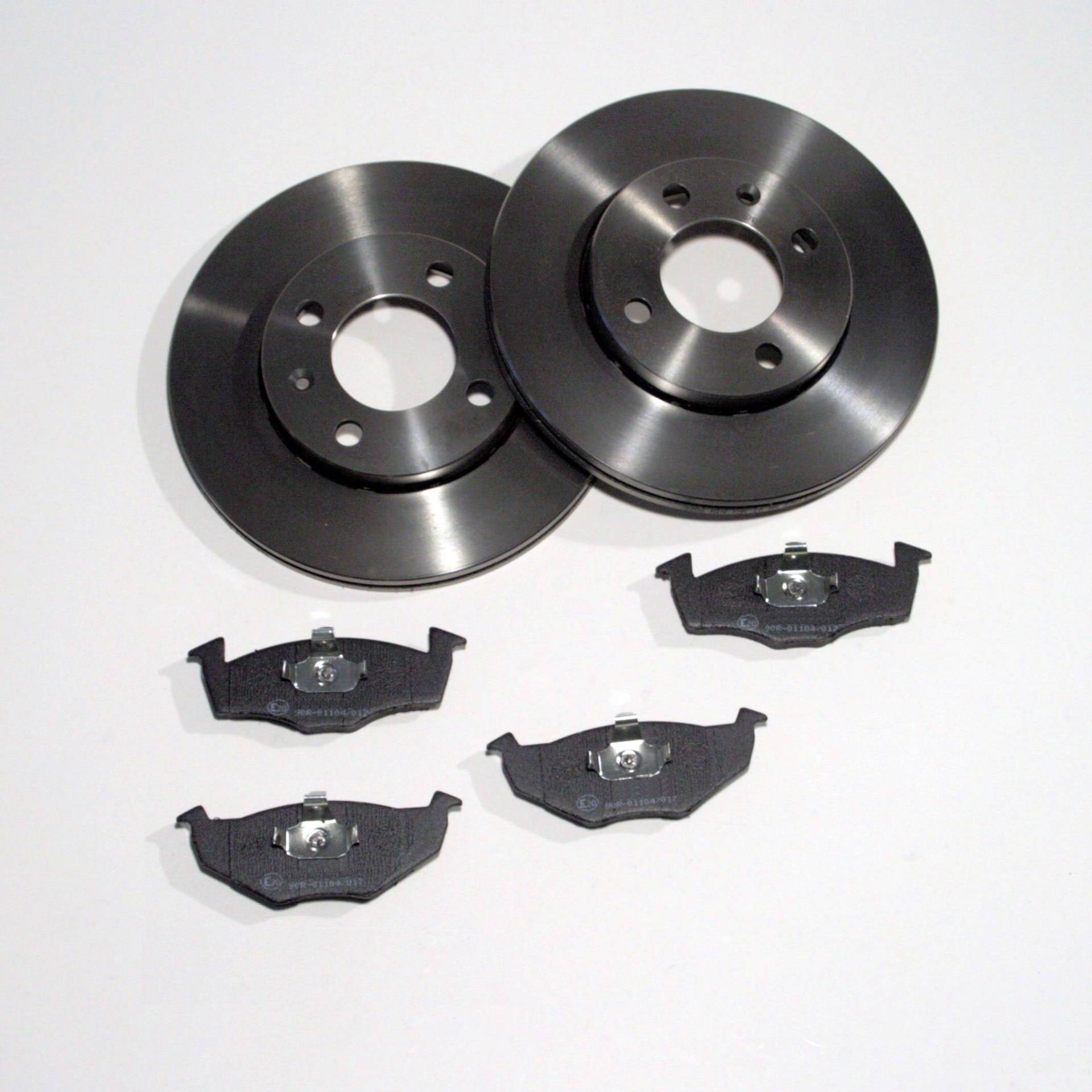 Bremsscheiben belüftet/Bremsen + Bremsbeläge vorne Bremsscheiben belüftet/Bremsen + Bremsbeläge vorne von Autoparts-Online