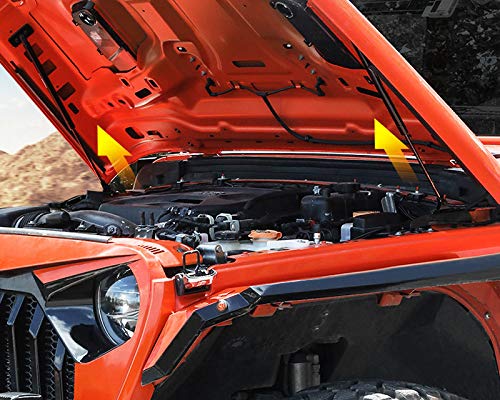 Autophoton Für Wrangler JL 2019 2020 2021 2022 2023 Vordere Motorhaube Streben Stoßdämpfer Dämpfer Hubstütze 2 Stück Autophoton Für Wrangler JL 2019 2020 2021 2022 2023 Vordere Motorhaube Streben Stoßdämpfer Dämpfer Hubstütze 2 Stück von Autophoton