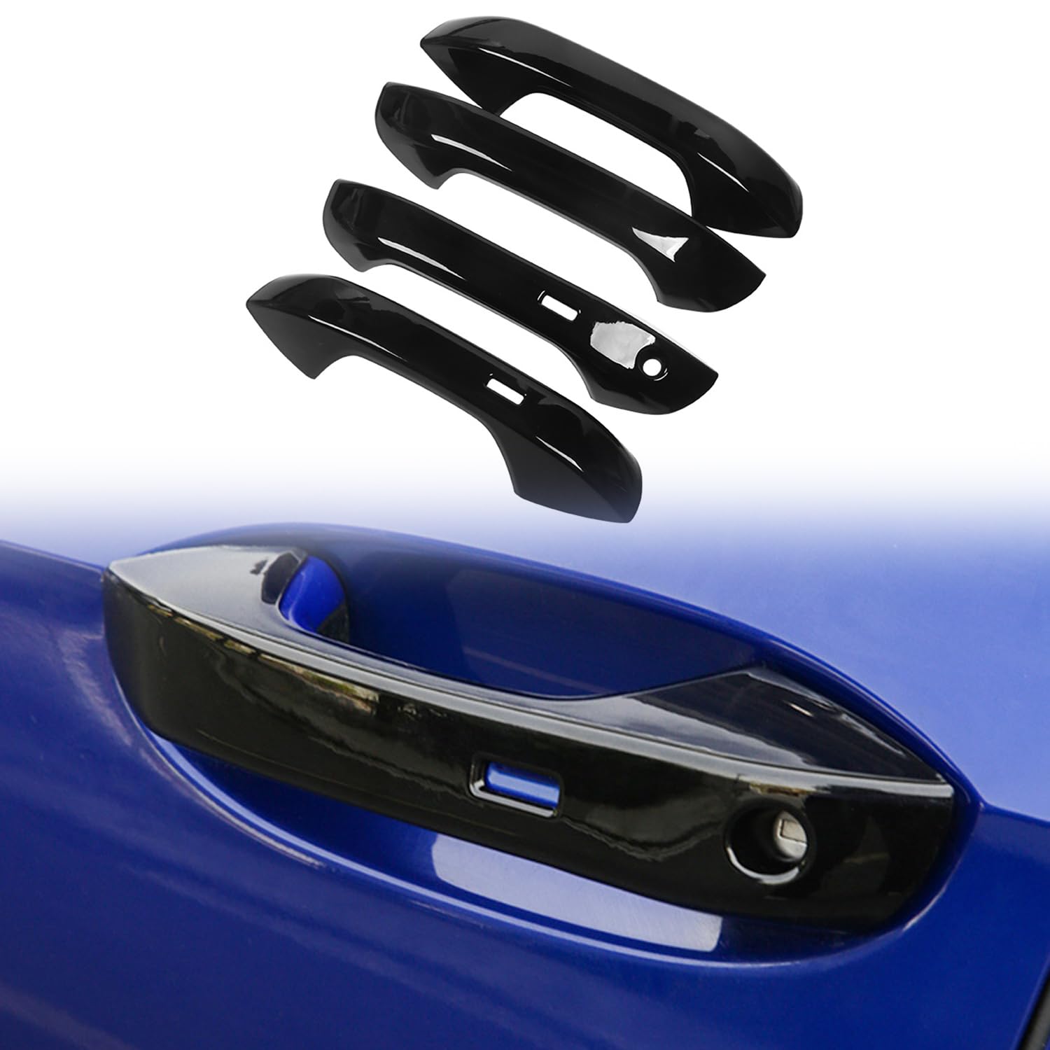 Autophoton für ID.3 / Golf 8 MK8 2021 2022 2023 ABS Kunststoff Schwarz glänzend Äußere Türgriffe Dekorabdeckung Zierleiste 4 Stück Autophoton für ID.3 / Golf 8 MK8 2021 2022 2023 ABS Kunststoff Schwarz glänzend Äußere Türgriffe Dekorabdeckung Zierleiste 4 Stück von Autophoton