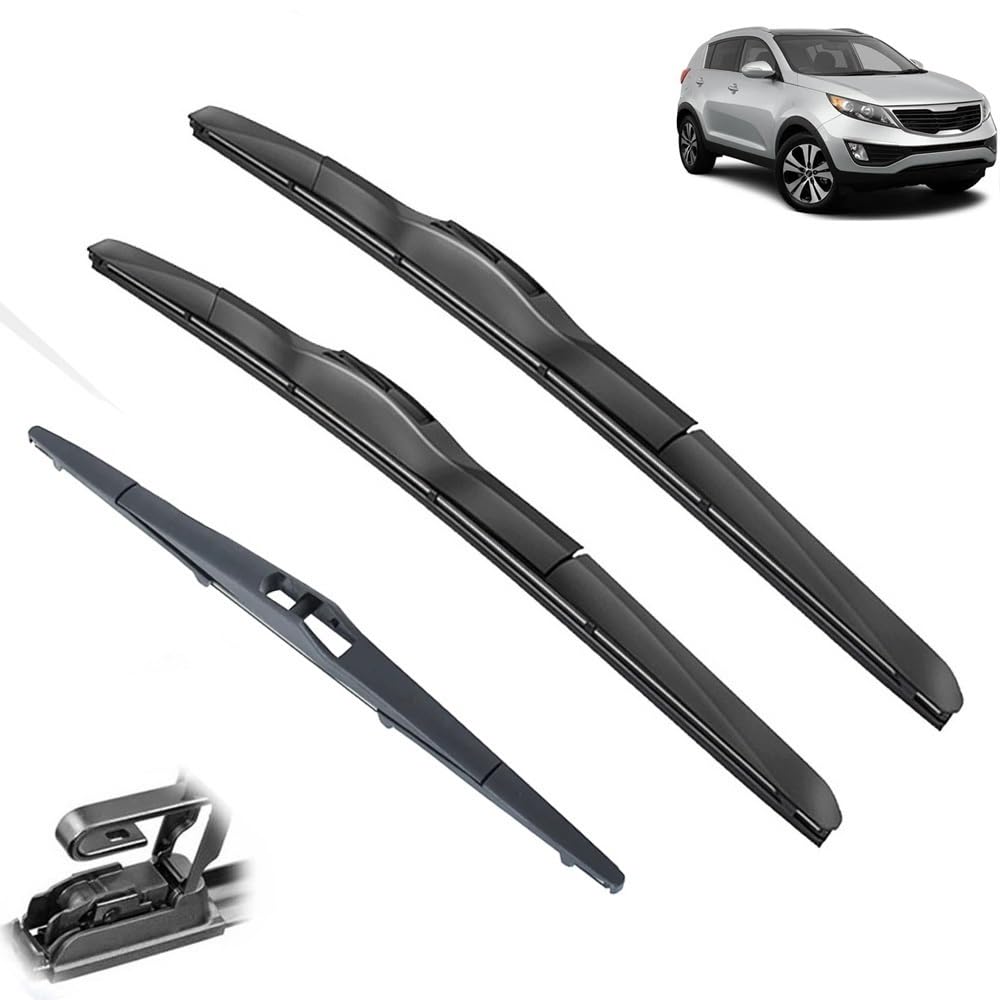 3-teiliges Scheibenwischer-Set for Front- und Heckscheibenwischer, kompatibel mit KIA Sportage SL 2010–2015, Windschutzscheiben-Windschutzscheibenbürsten, 24 Zoll + 18 Zoll + 12 Zoll 3-teiliges Scheibenwischer-Set for Front- und Heckscheibenwischer, kompatibel mit KIA Sportage SL 2010–2015, Windschutzscheiben-Windschutzscheibenbürsten, 24 Zoll + 18 Zoll + 12 Zoll von Autopixl