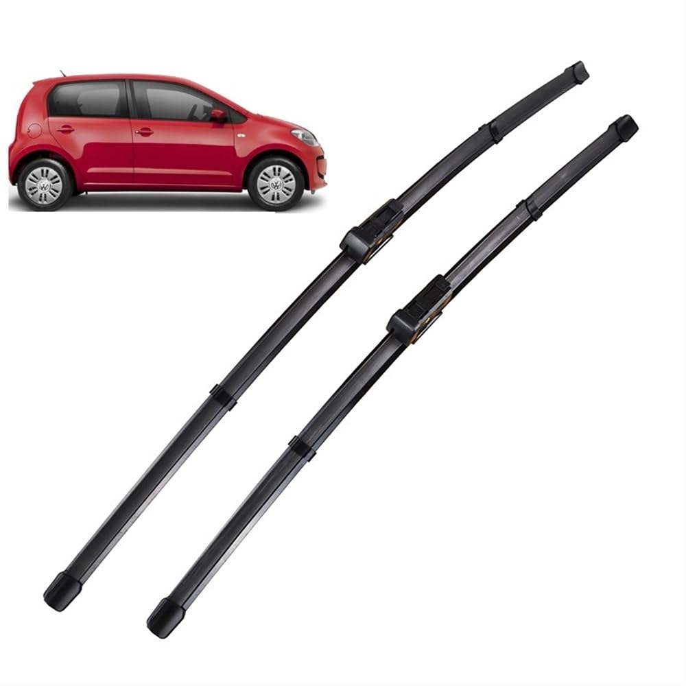 Scheibenwischer vorne links, kompatibel mit VW UP Up! Seat MII kompatibel mit Skoda Citigo 2011–2020 Windschutzscheiben-Fensterbürsten 24"16" von Autopixl