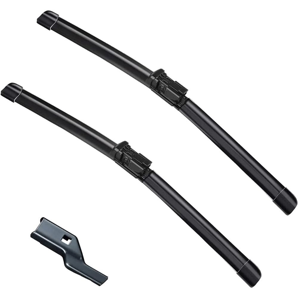 Wischerblätter, kompatibel mit Toyota Avensis T27 MK3 2009–2018, vorne und hinten, Scheibenwischer, Auto-Windschutzscheibe, Fensterschneider, Windschutzscheibenbürsten, Schrägheck (Color : Front, Si Wischerblätter, kompatibel mit Toyota Avensis T27 MK3 2009–2018, vorne und hinten, Scheibenwischer, Auto-Windschutzscheibe, Fensterschneider, Windschutzscheibenbürsten, Schrägheck (Color : Front, Si von Autopixl
