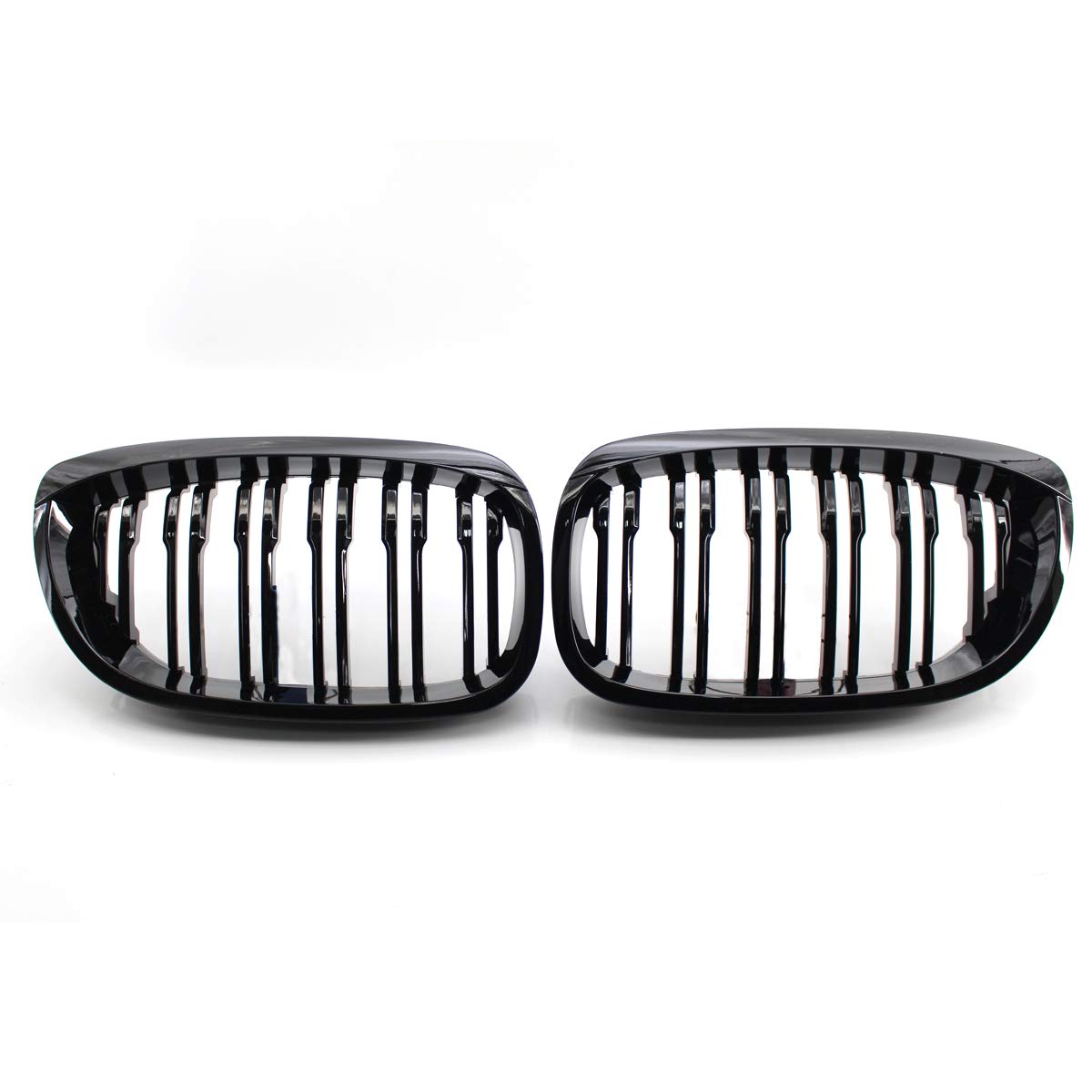Nierengitter vorne Doppelbrücke schwarz glänzend für E46 2-Türer 03-06 Nierengitter vorne Doppelbrücke schwarz glänzend für E46 2-Türer 03-06 von Autopone