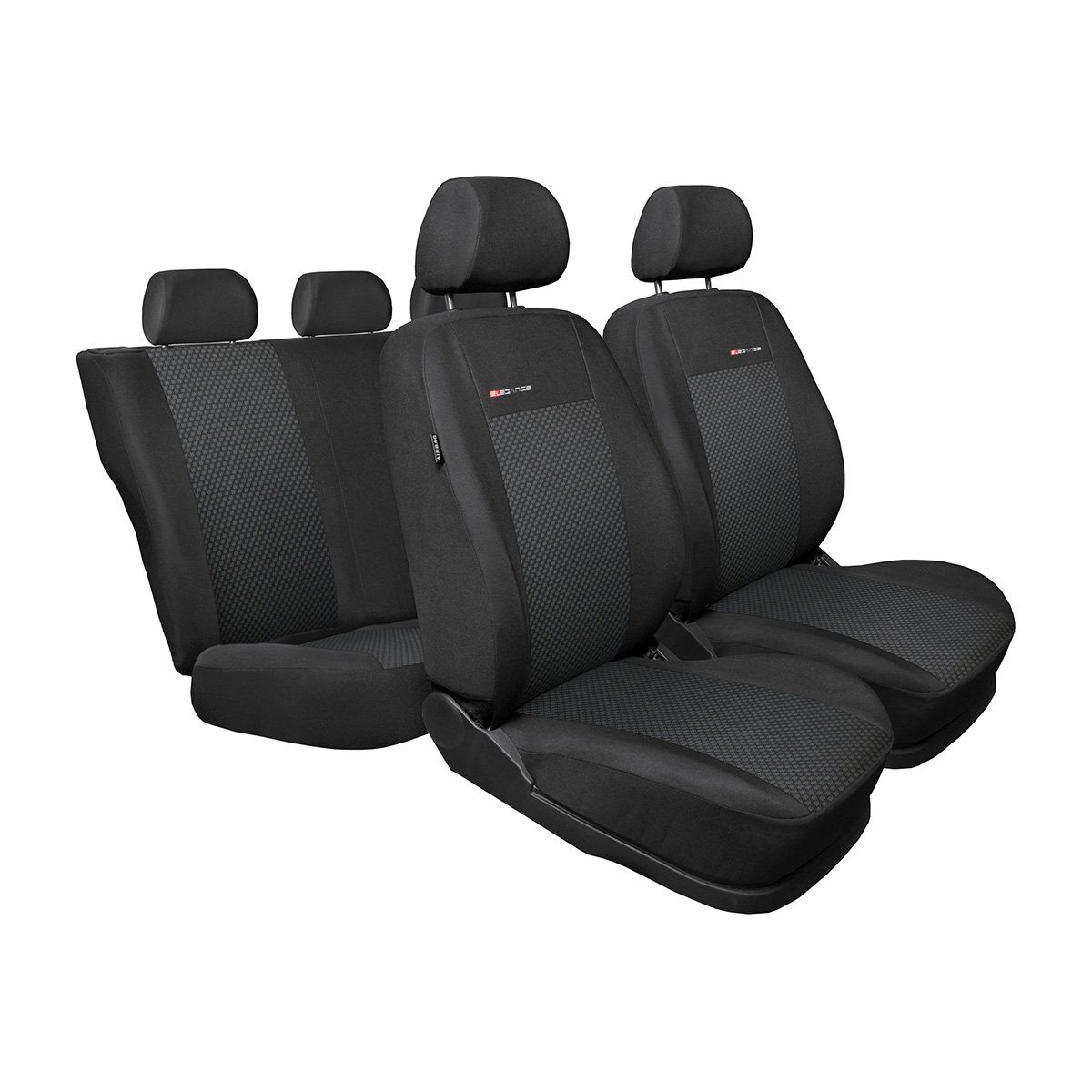 Mossa - Maßgeschneiderte Sitzbezüge Auto kompatibel mit Skoda Rapid Liftback, Spaceback (2012-2019) - Bezug für die hintere Armlehne - Autositzbezüge Schonbezüge für Autositze - E3 von Mossa