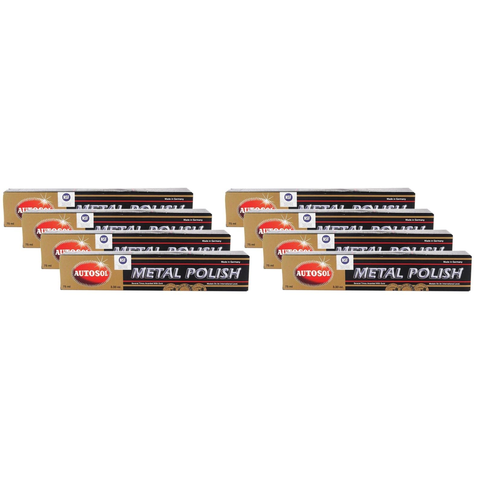 Autosol 8X Metal Polish Edel Chromglanz Metall Politur Chrompolitur 75 ml Autosol 8X Metal Polish Edel Chromglanz Metall Politur Chrompolitur 75 ml von Autosol