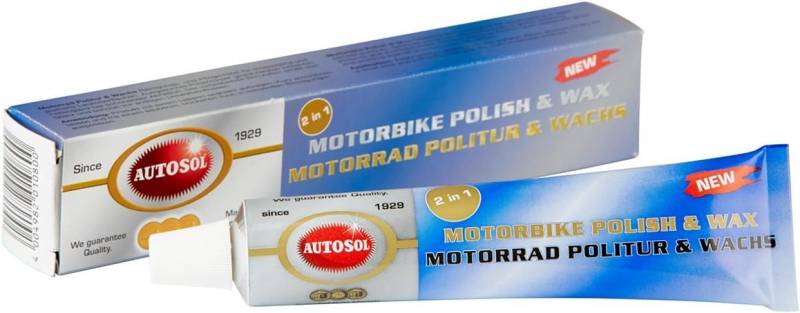 Autosol 01 001080 Motorrad Polish und Wax, 50 g von Autosol