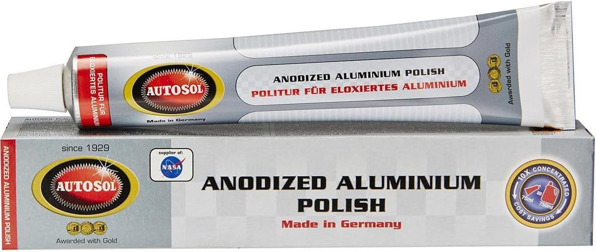 Autosol 01 001920 Politur für Eloxiertes Aluminium, 75 ml von Autosol