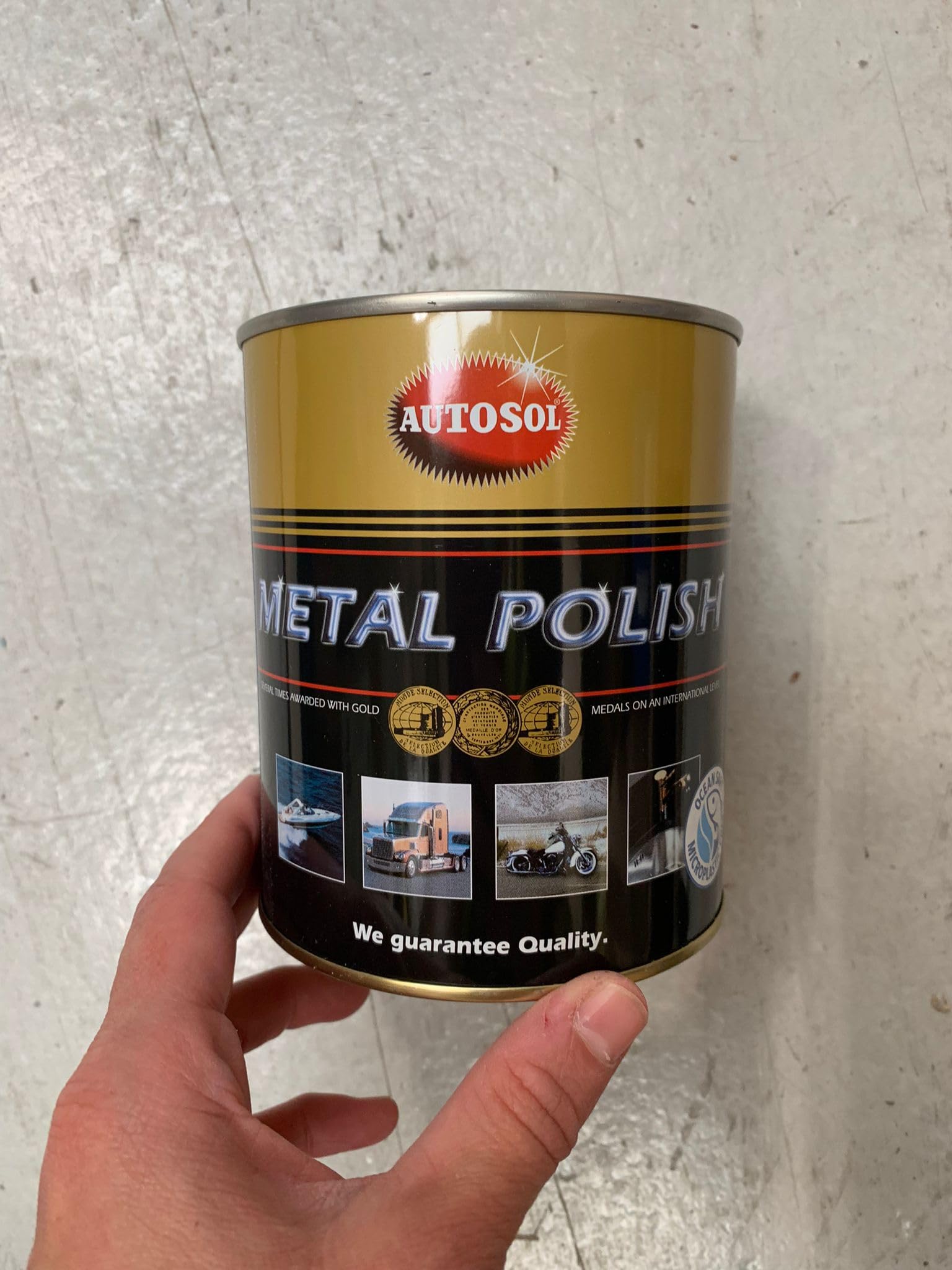 Autosol Metal Polish 750ml Politur Polierpaste Paste 1005 Autosol Metal Polish 750ml Politur Polierpaste Paste 1005 von Autosol