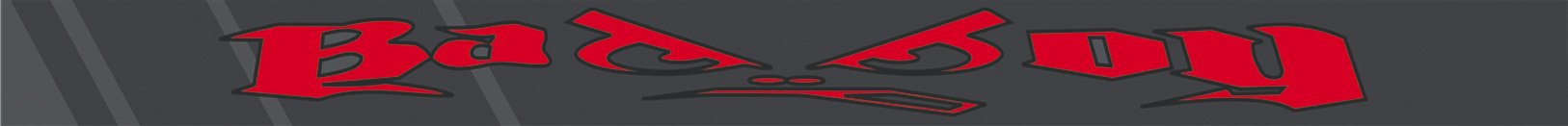 SunFilter BadBoy graphite/red 125x10cm von Avisa