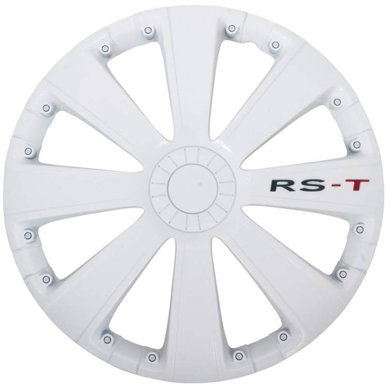 AUTO-STYLE Satz Radzierblenden RS-T 15-Zoll Weiß von AUTO-STYLE