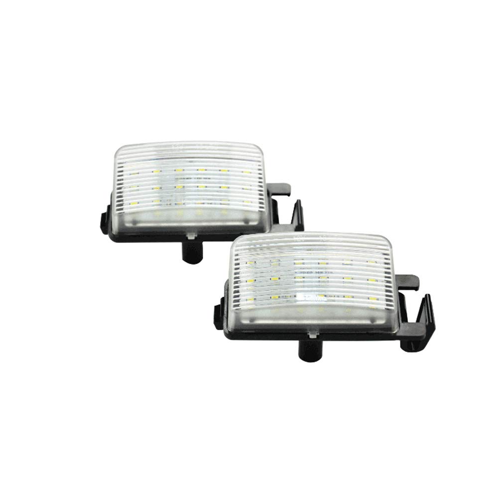 AUTO-STYLE Satz LED Nummerschildbeleuchtung kompatibel mit Nissan 350Z/370Z/Cube/GT-R & Infiniti G35/G37 von AUTO-STYLE