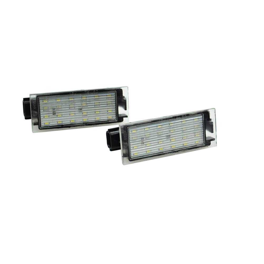 AUTO-STYLE Satz LED Nummerschildbeleuchtung kompatibel mit Renault/Opel diverse Modelle von AUTO-STYLE